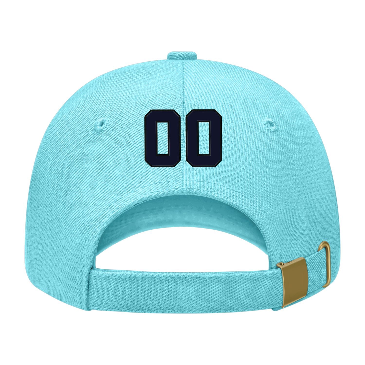 Maßgeschneidertes BlassesEisblau Blasspfirsich Hut 18B21711