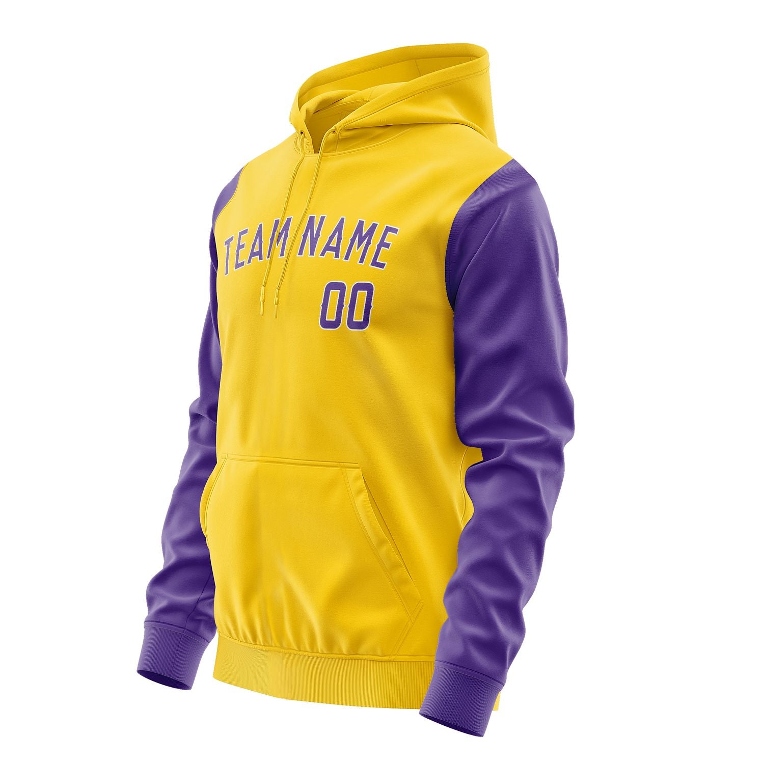 Maßgeschneidertes Gold Lavendel Hoodie 3030232330B31823