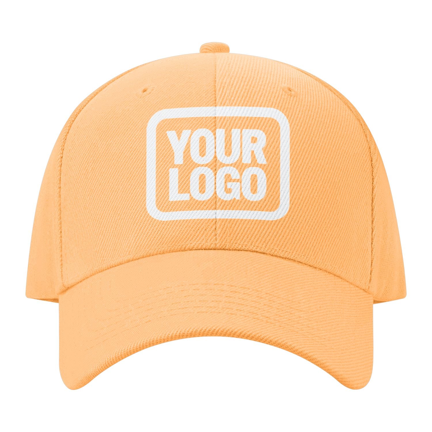 Maßgeschneidertes Pfirsichpuder BlassesEisblau Hut 30B118