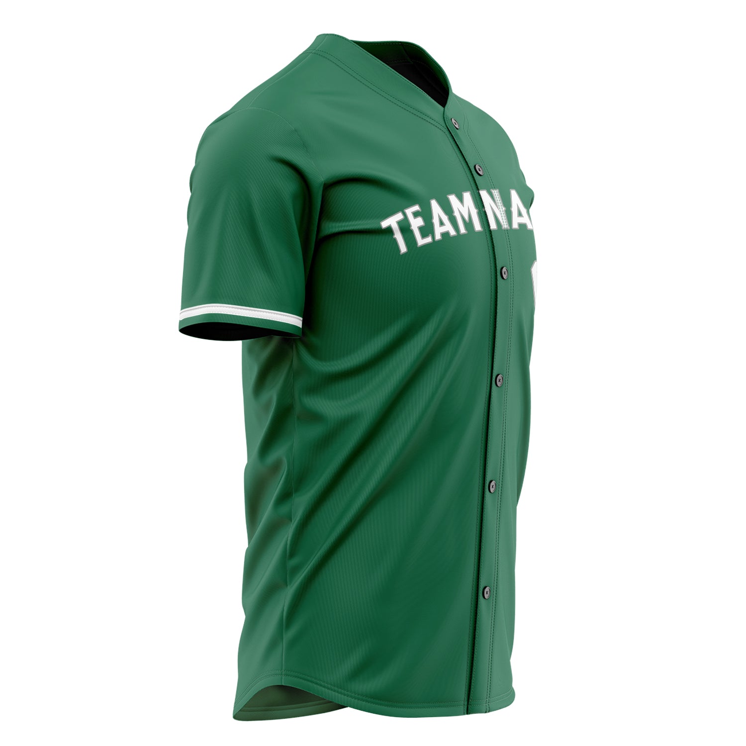 Custom Professional Kelly Green White Baseball Jersey