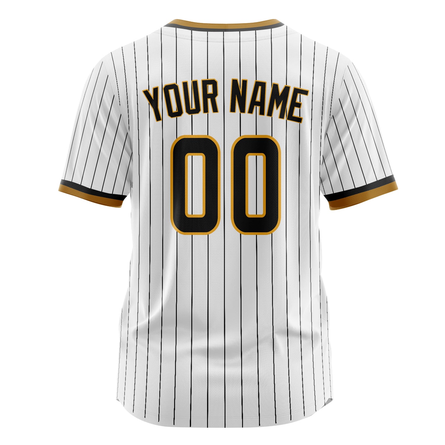 Benutzerdefiniertes Professionelles Weiß Schwarz Baseballtrikot