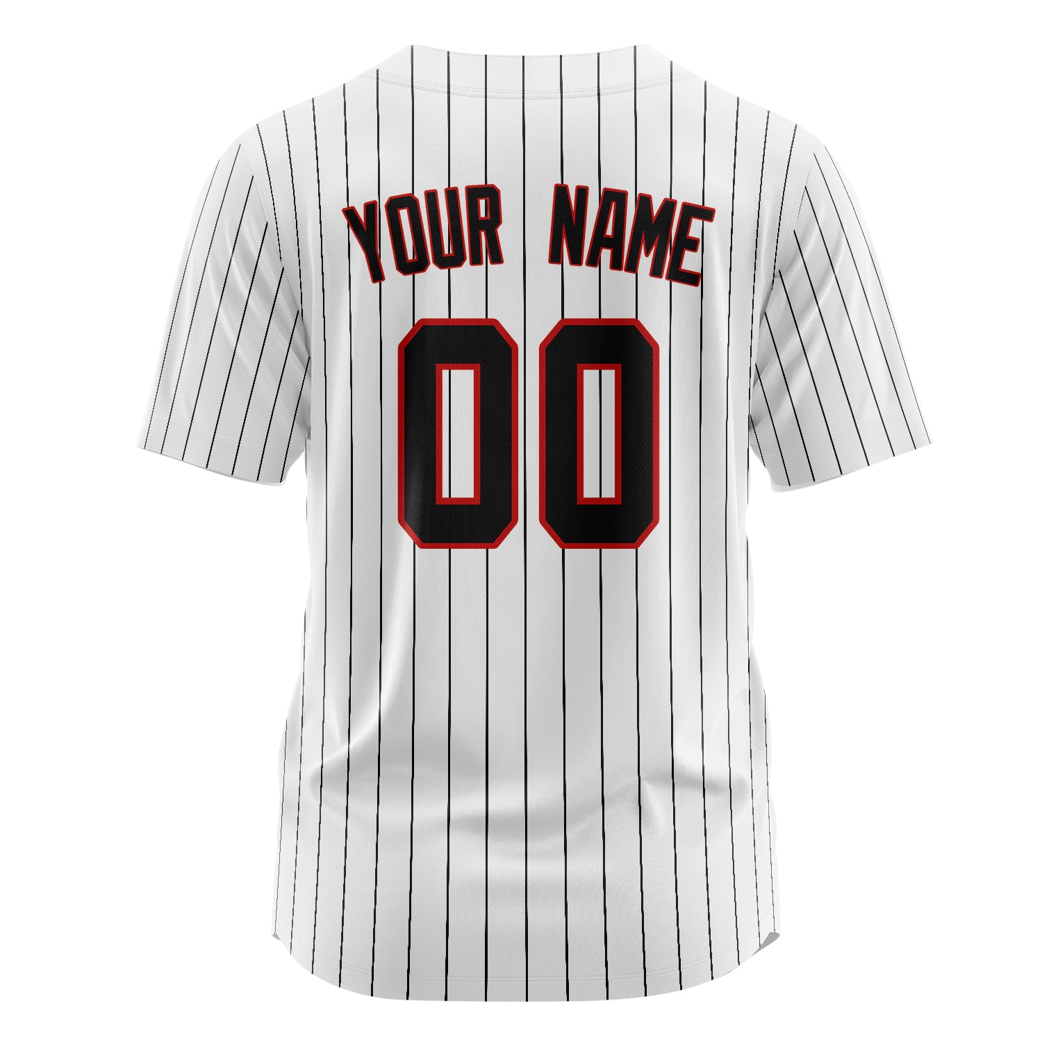 Benutzerdefiniertes Professionelles Weiß Schwarz Baseballtrikot