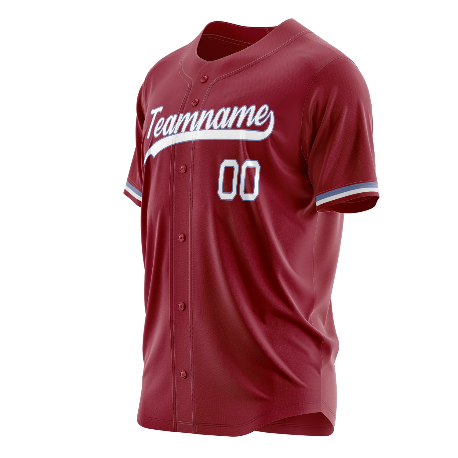Benutzerdefiniertes Professionelles Kastanienbraun Weiß Baseballtrikot