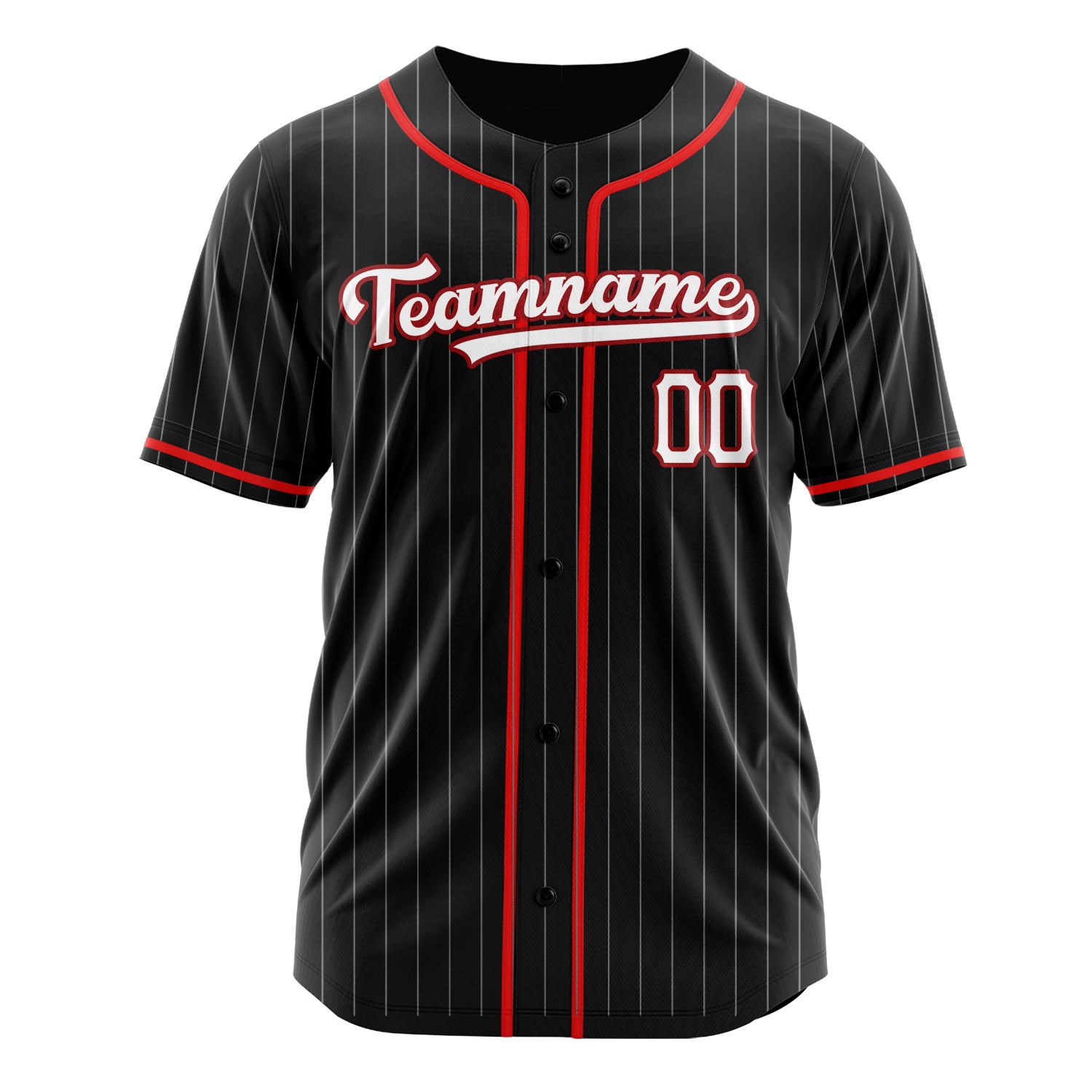 Custom Professional Black White Baseball Jersey