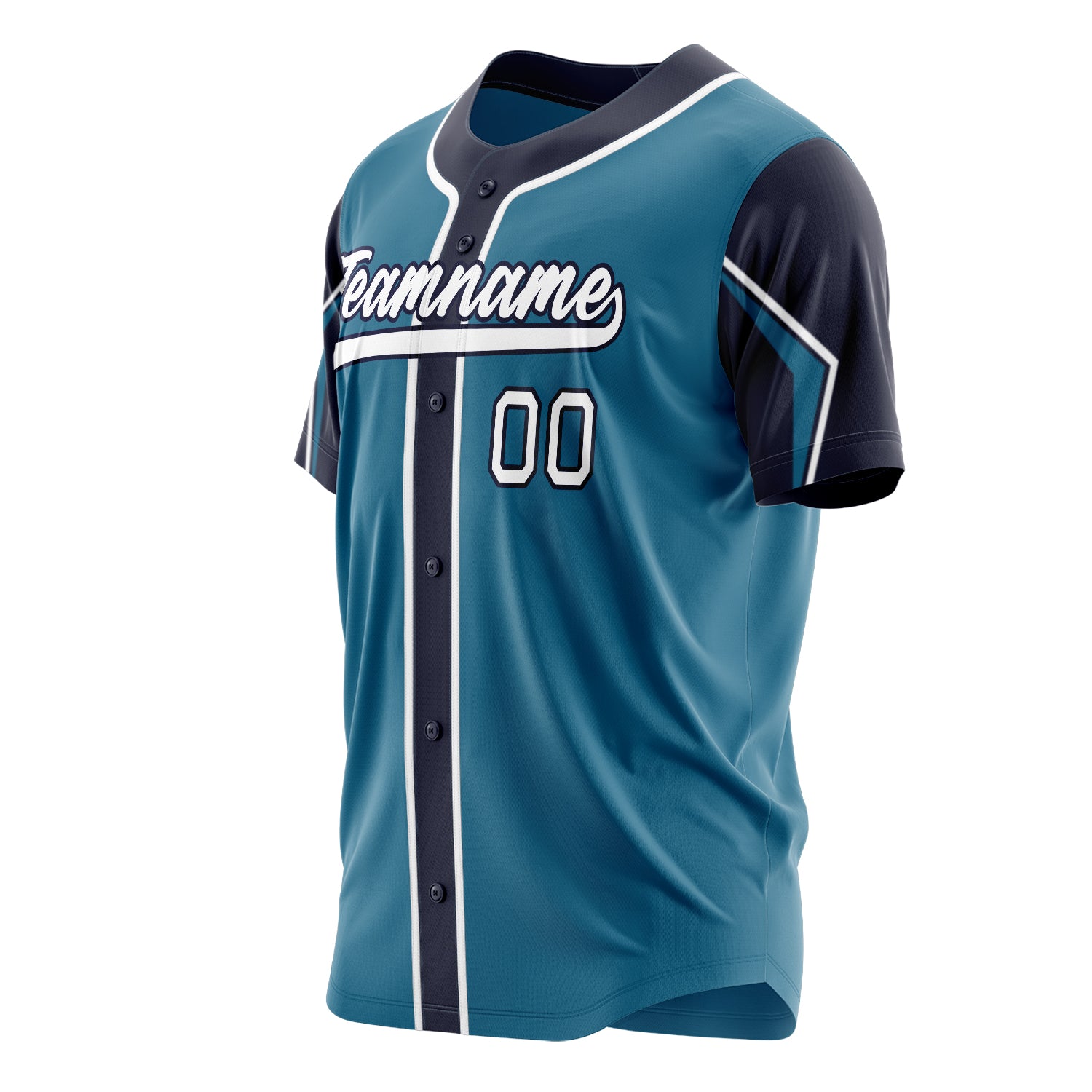 Custom Professional Panther Blue Navy Blue Baseball Jersey