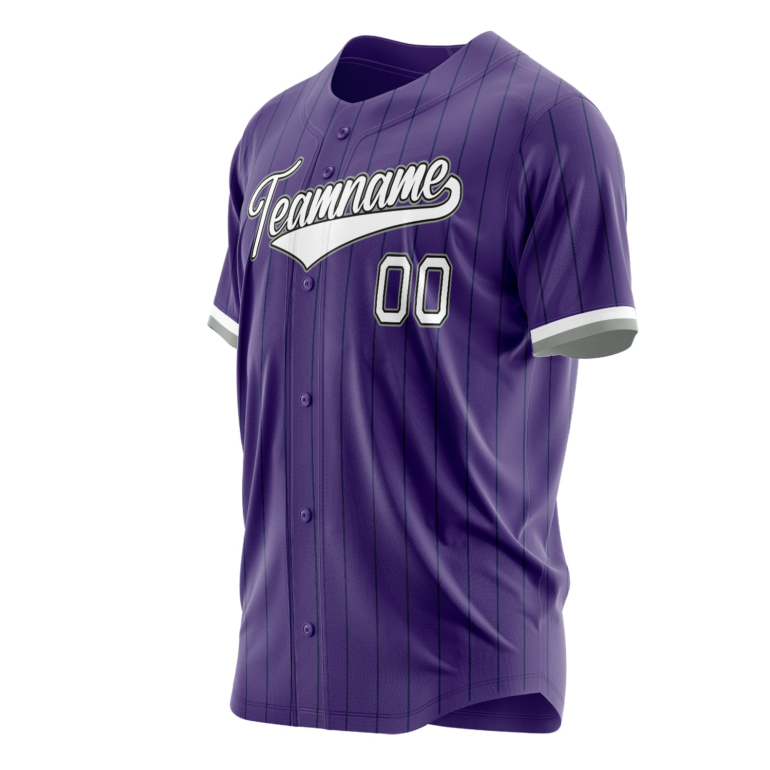 Custom Professional Purple White Baseball Jersey