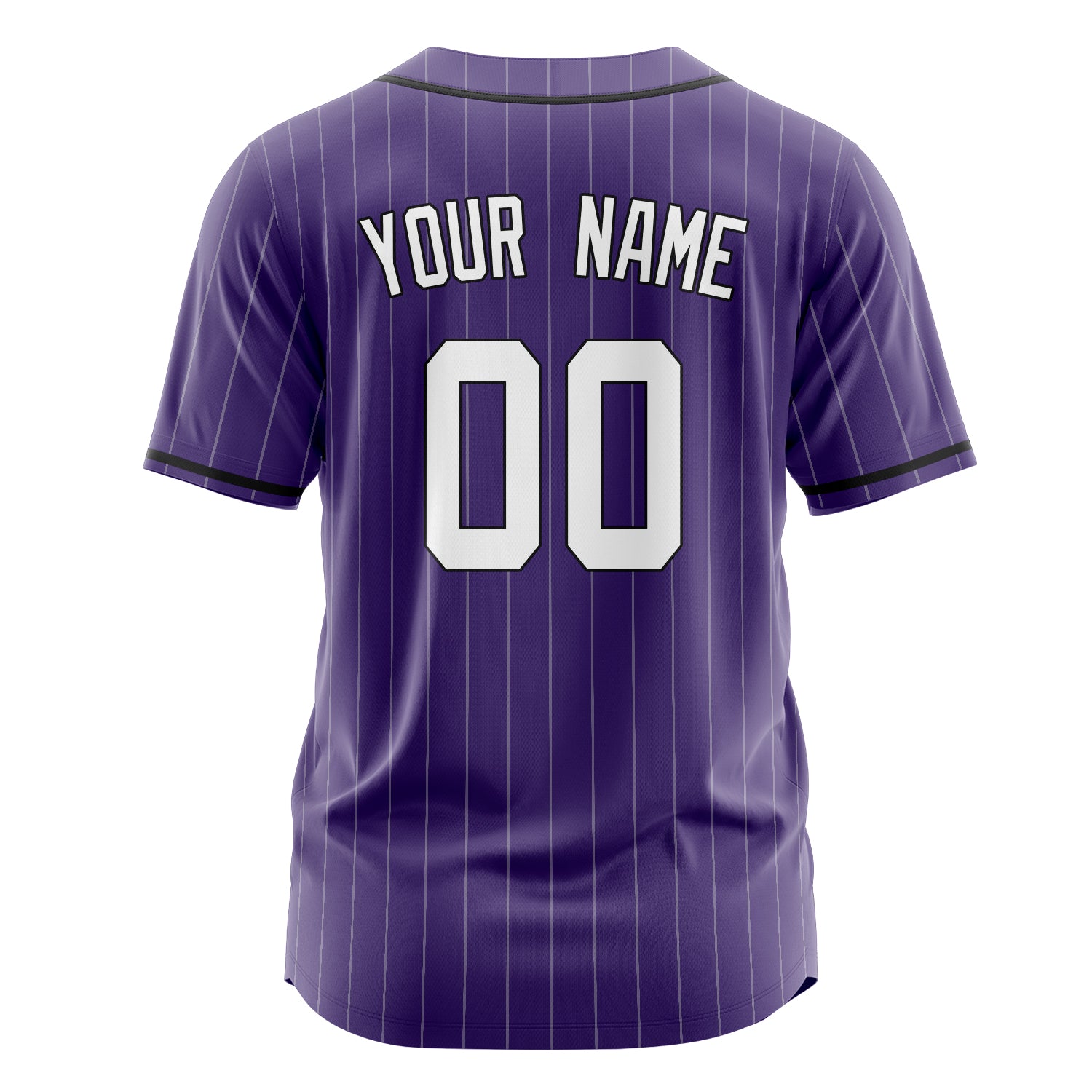 Custom Professional Purple White Baseball Jersey