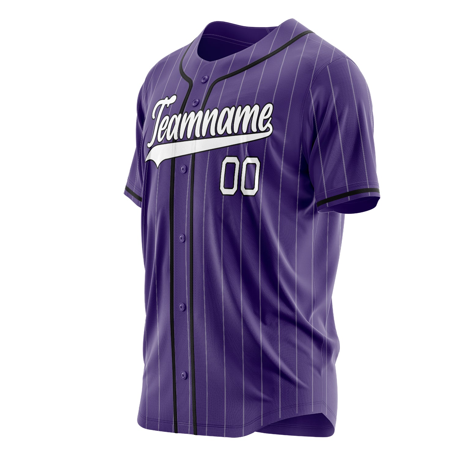 Custom Professional Purple White Baseball Jersey