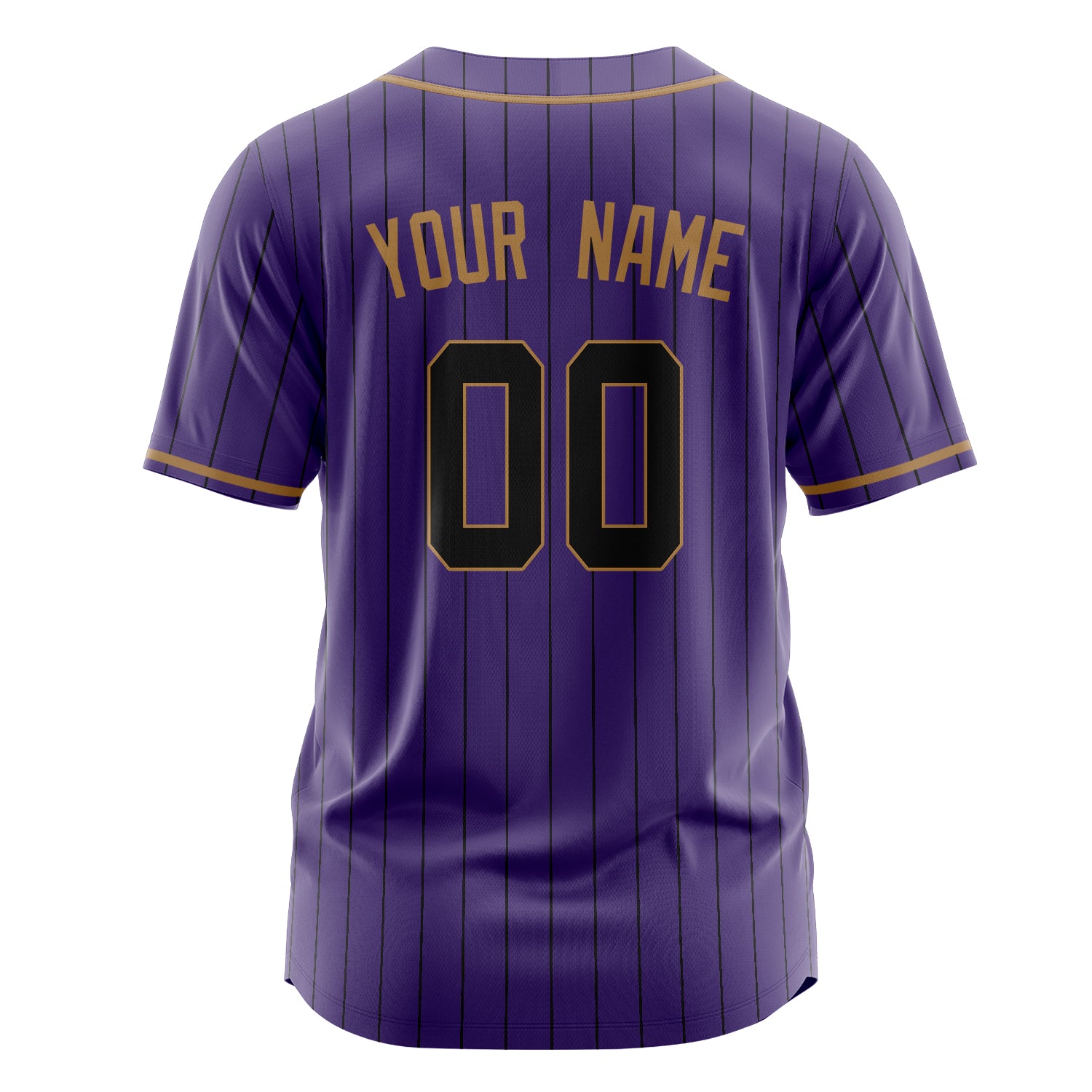 Custom Professional Purple Black Baseball Jersey