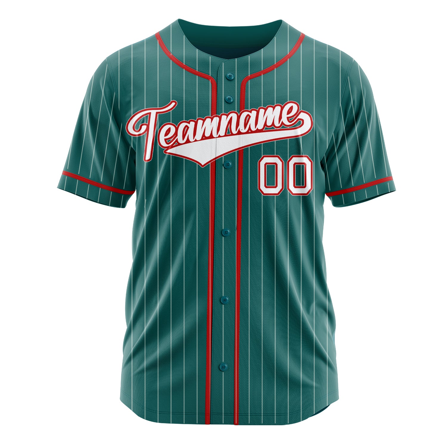 Custom Professional Teal White Baseball Jersey