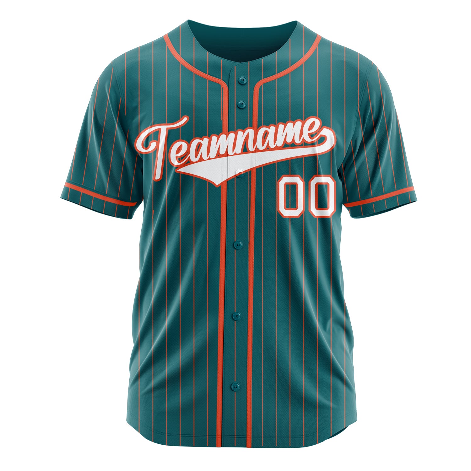 Custom Professional Teal White Baseball Jersey