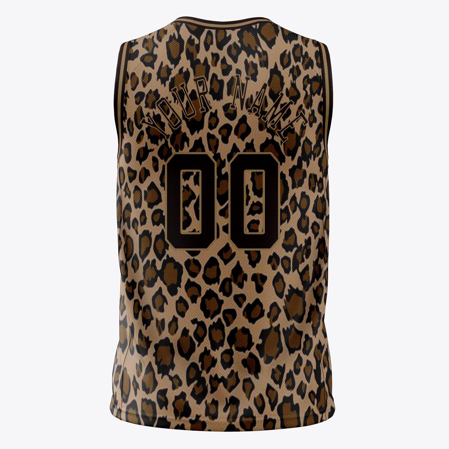 Benutzerdefiniertes Professionelles Braun Altgold Basketballtrikot
