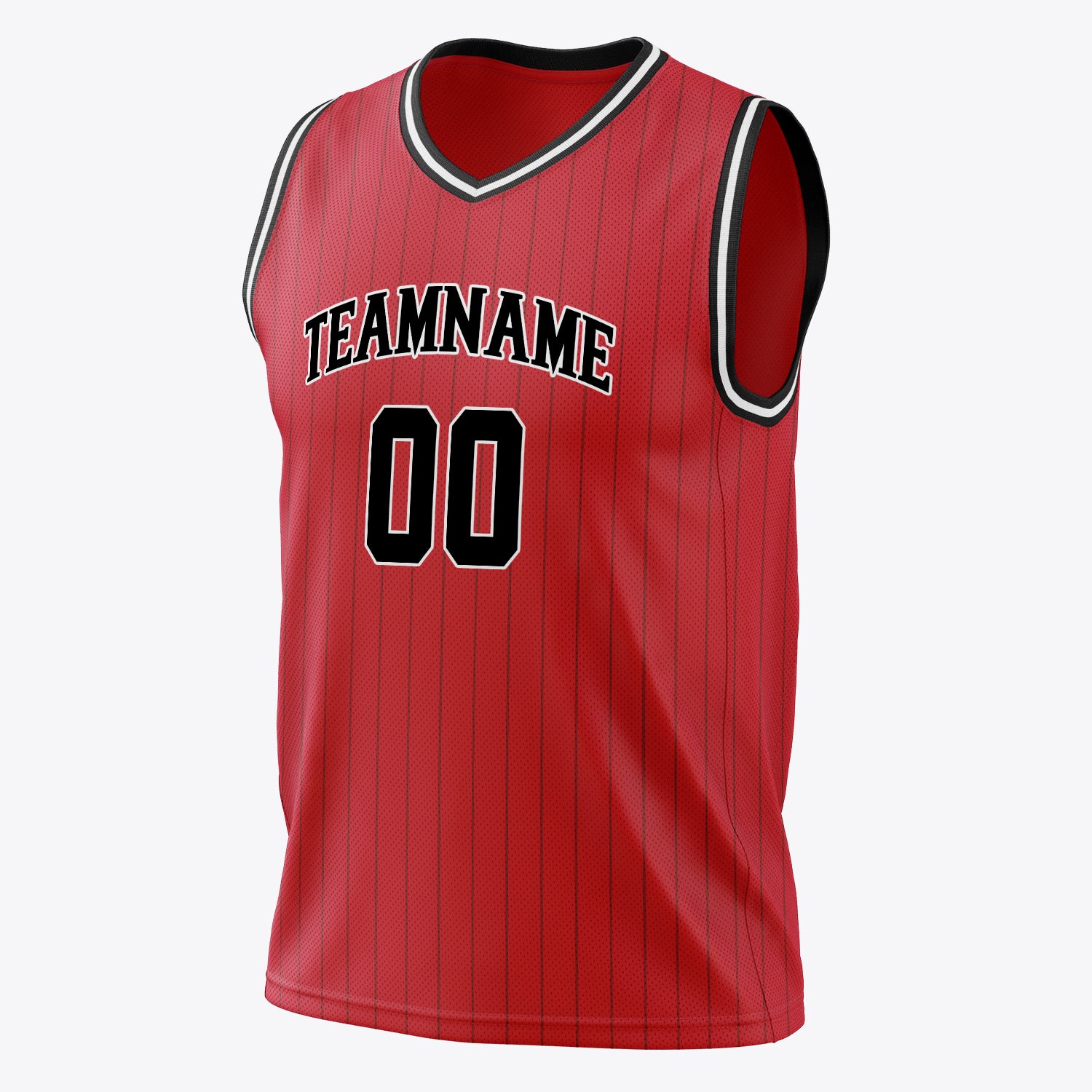 Custom Professional Red Black Basketball Jersey