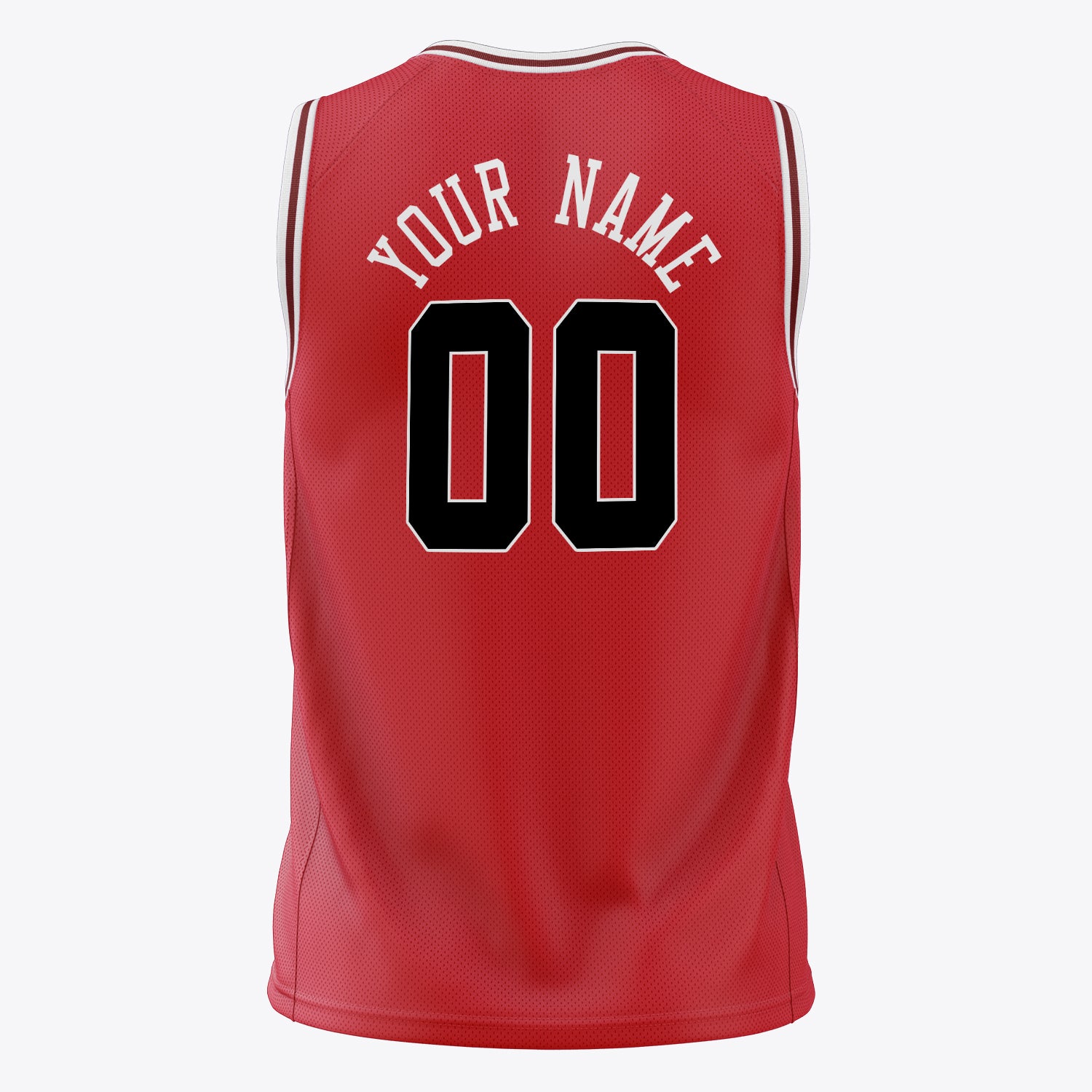Custom Professional Red Black Basketball Jersey