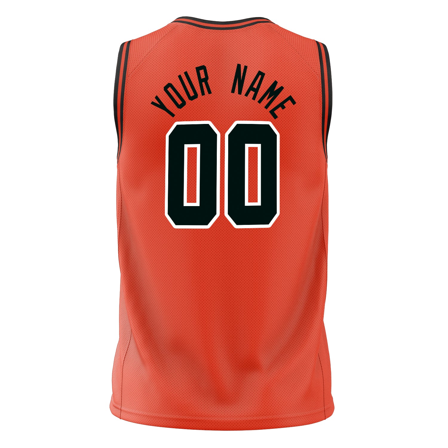 Custom Professional Orange Black Basketball Jersey