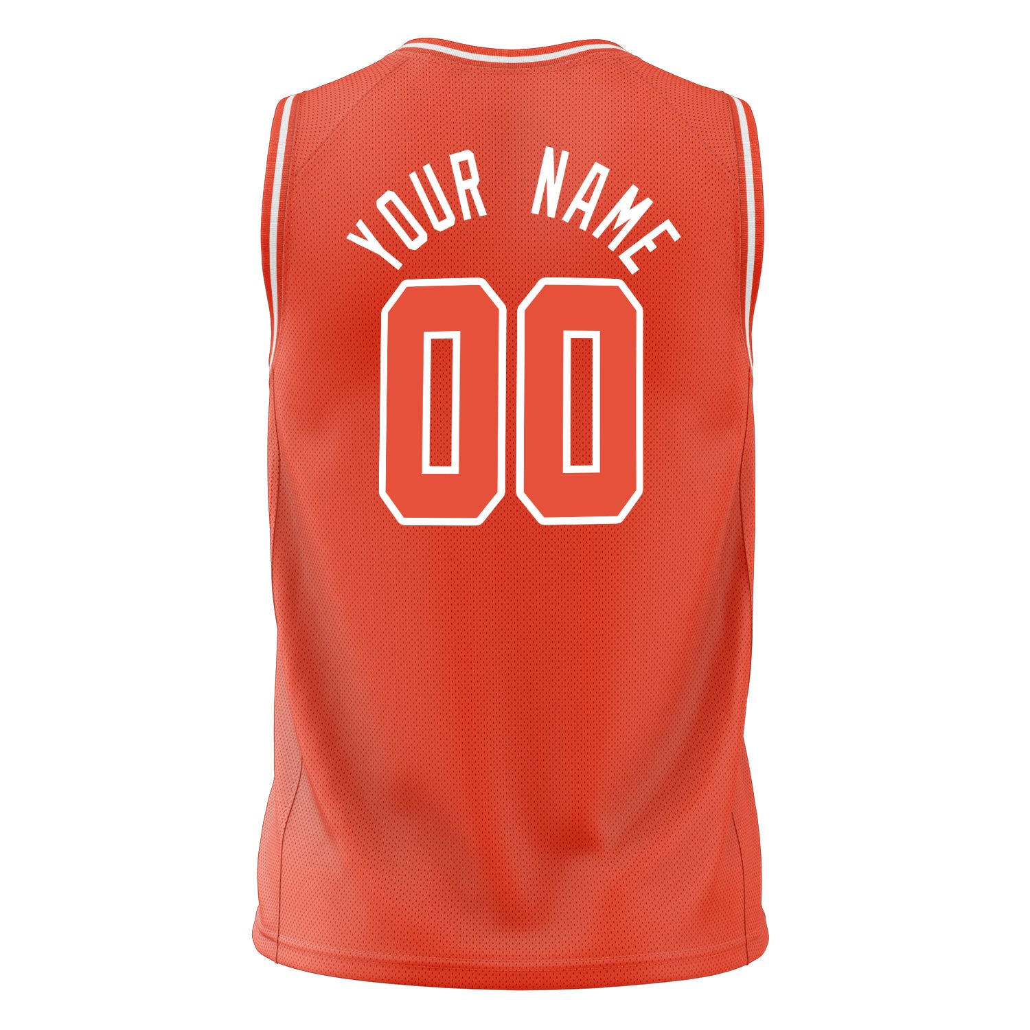 Custom Professional Orange White Basketball Jersey