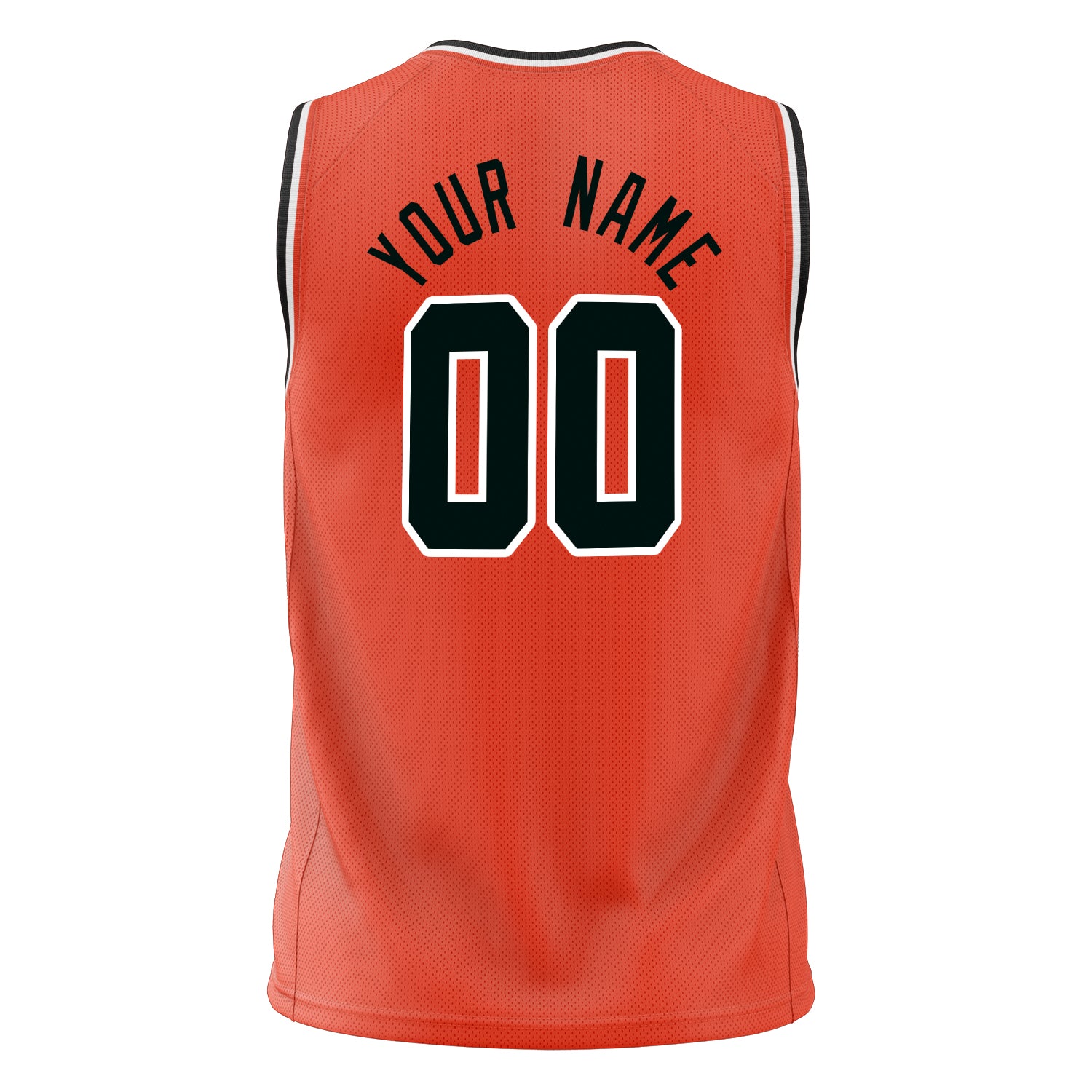 Custom Professional Orange Black Basketball Jersey