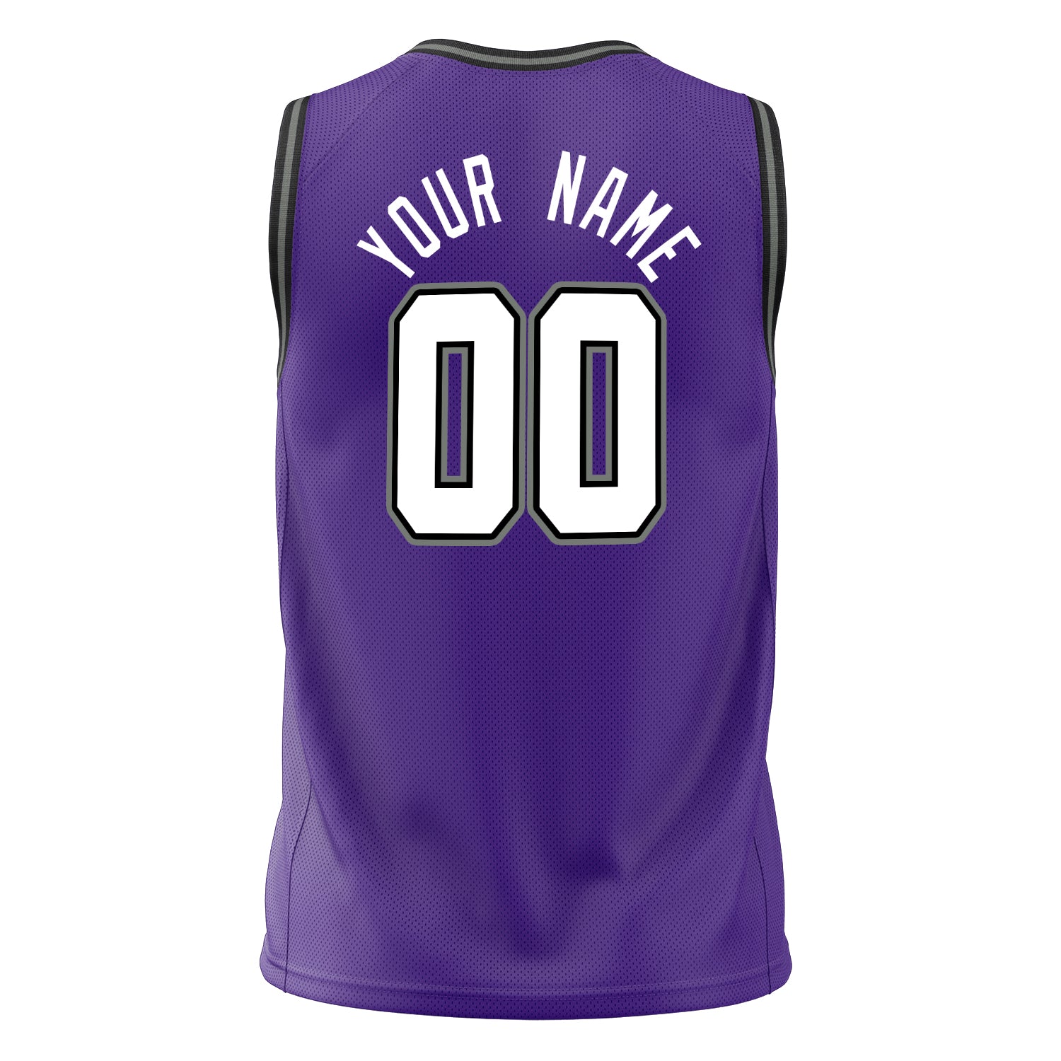 Custom Professional Purple White Basketball Jersey