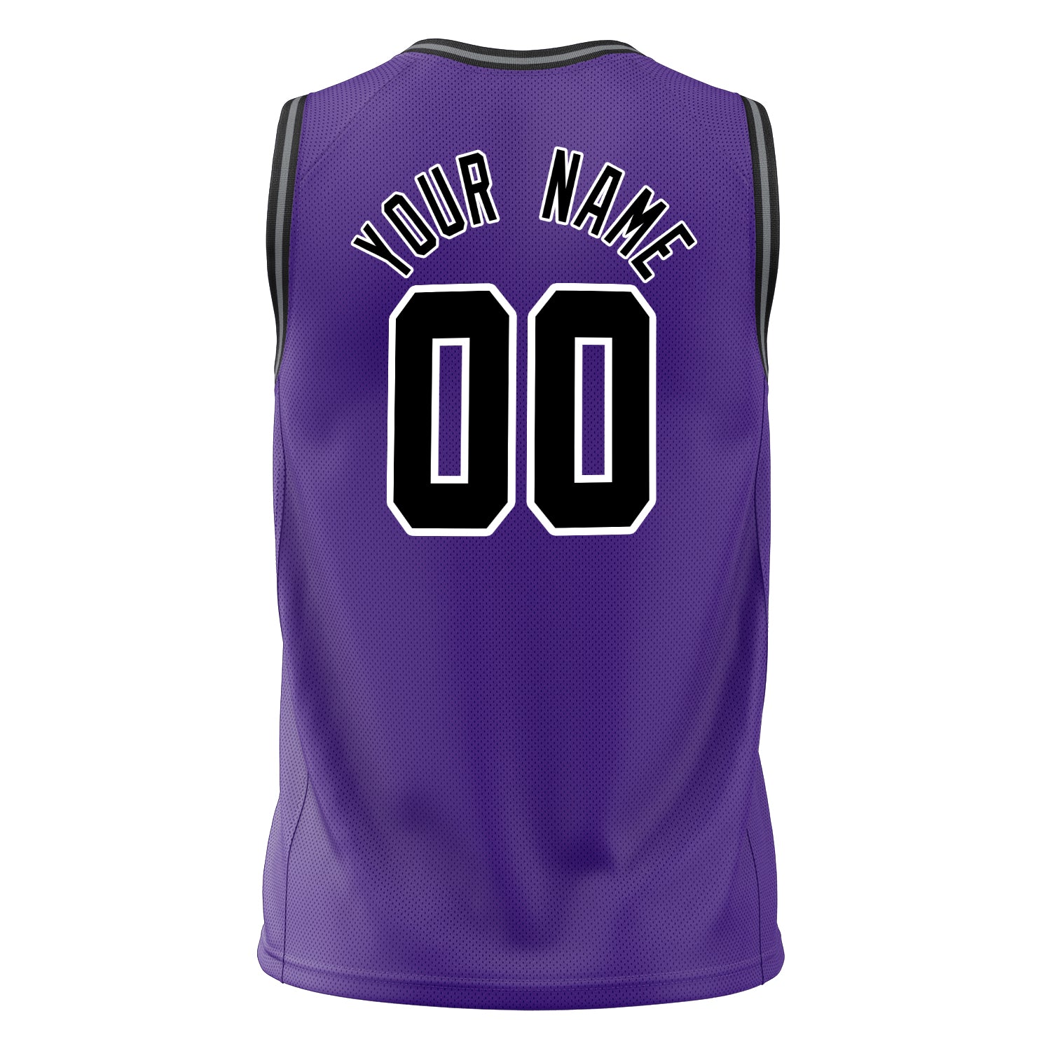 Custom Professional Purple Black Basketball Jersey