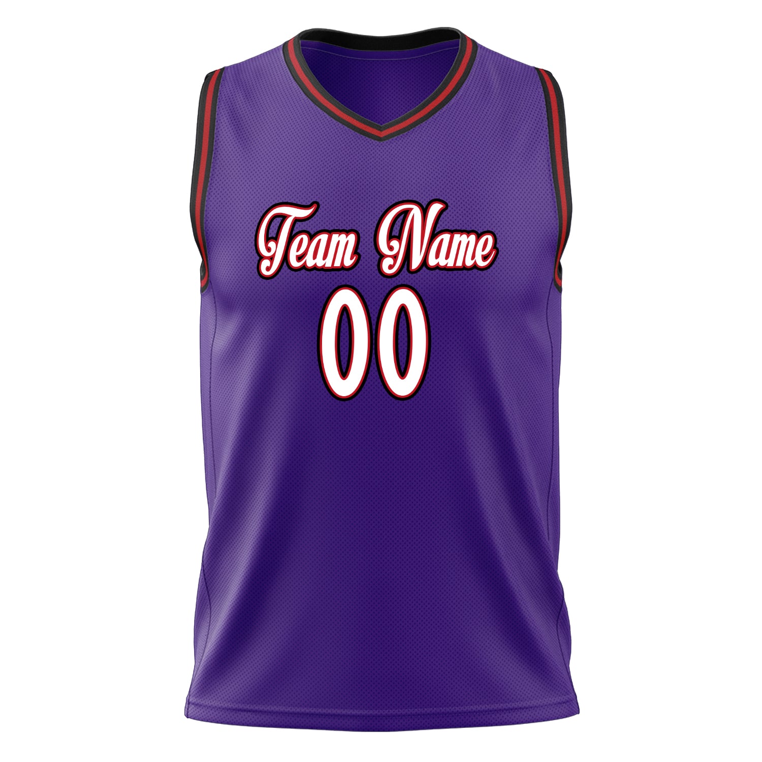 Custom Professional Purple White Basketball Jersey