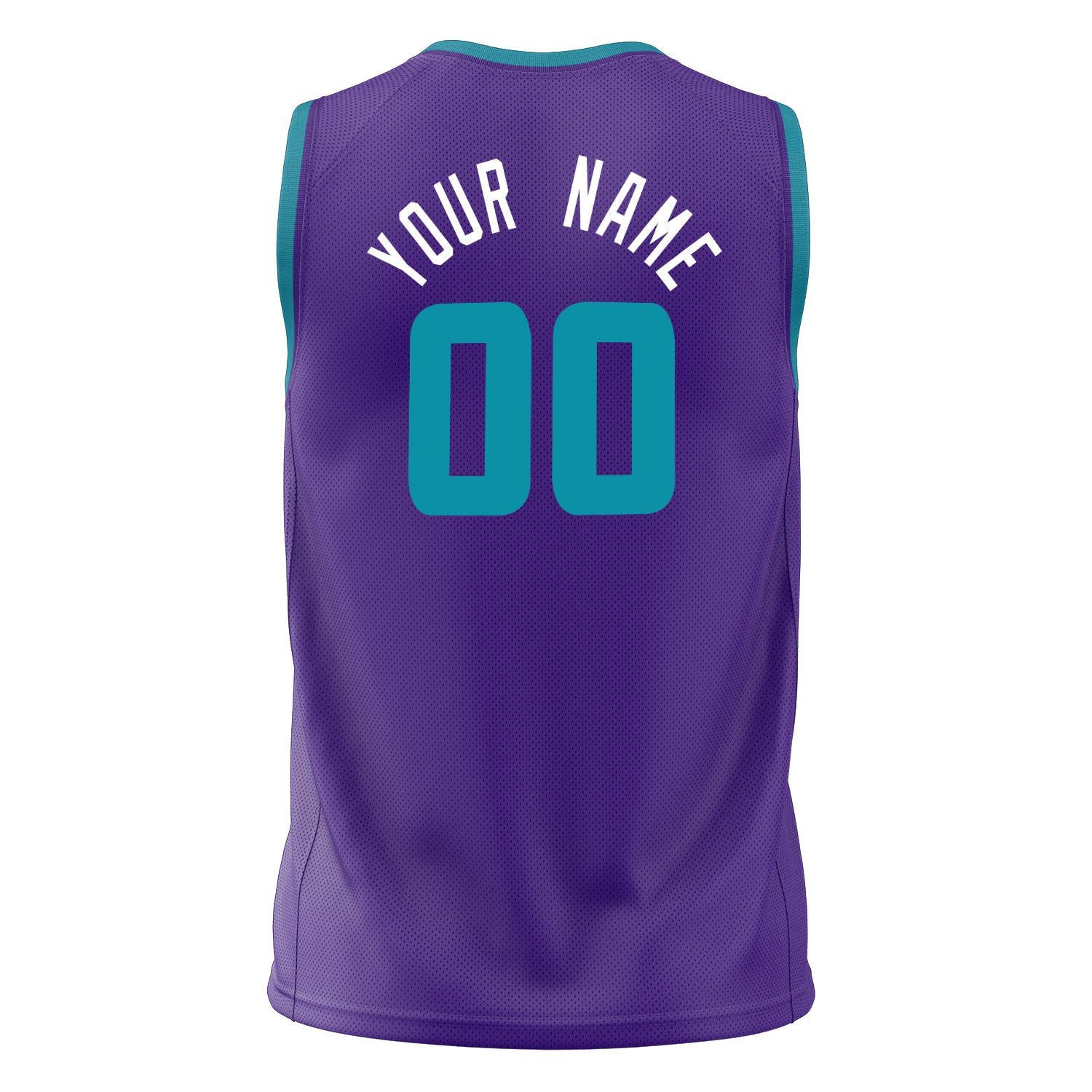 Custom Professional Purple Teal Basketball Jersey