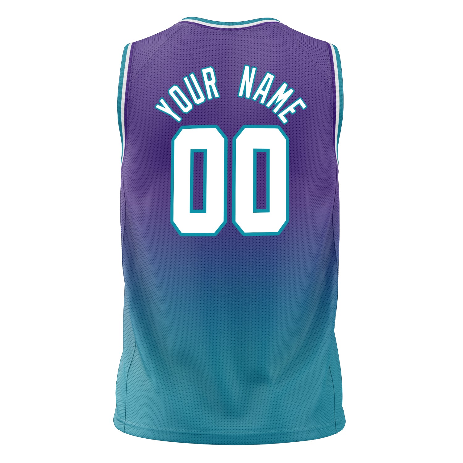 Custom Professional Purple White Basketball Jersey