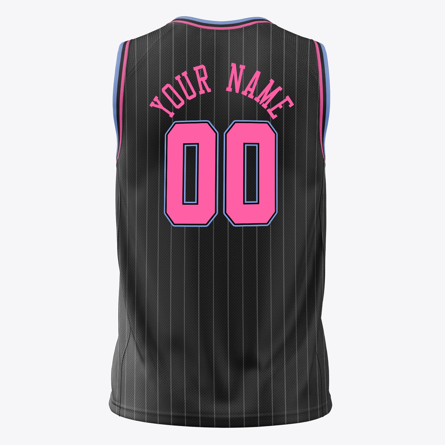 Custom Professional Black Pink Basketball Jersey