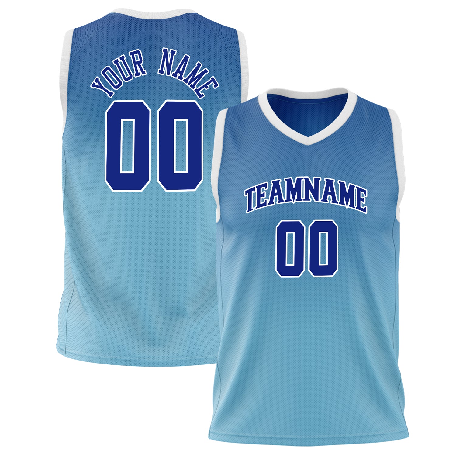 Benutzerdefiniertes Professionelles Blau Königsblau Basketballtrikot BS02240626ZX029