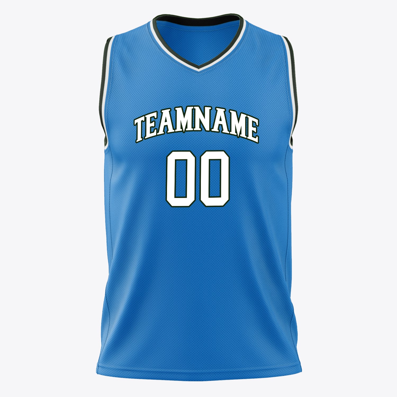 Custom Professional Blue White Basketball Jersey