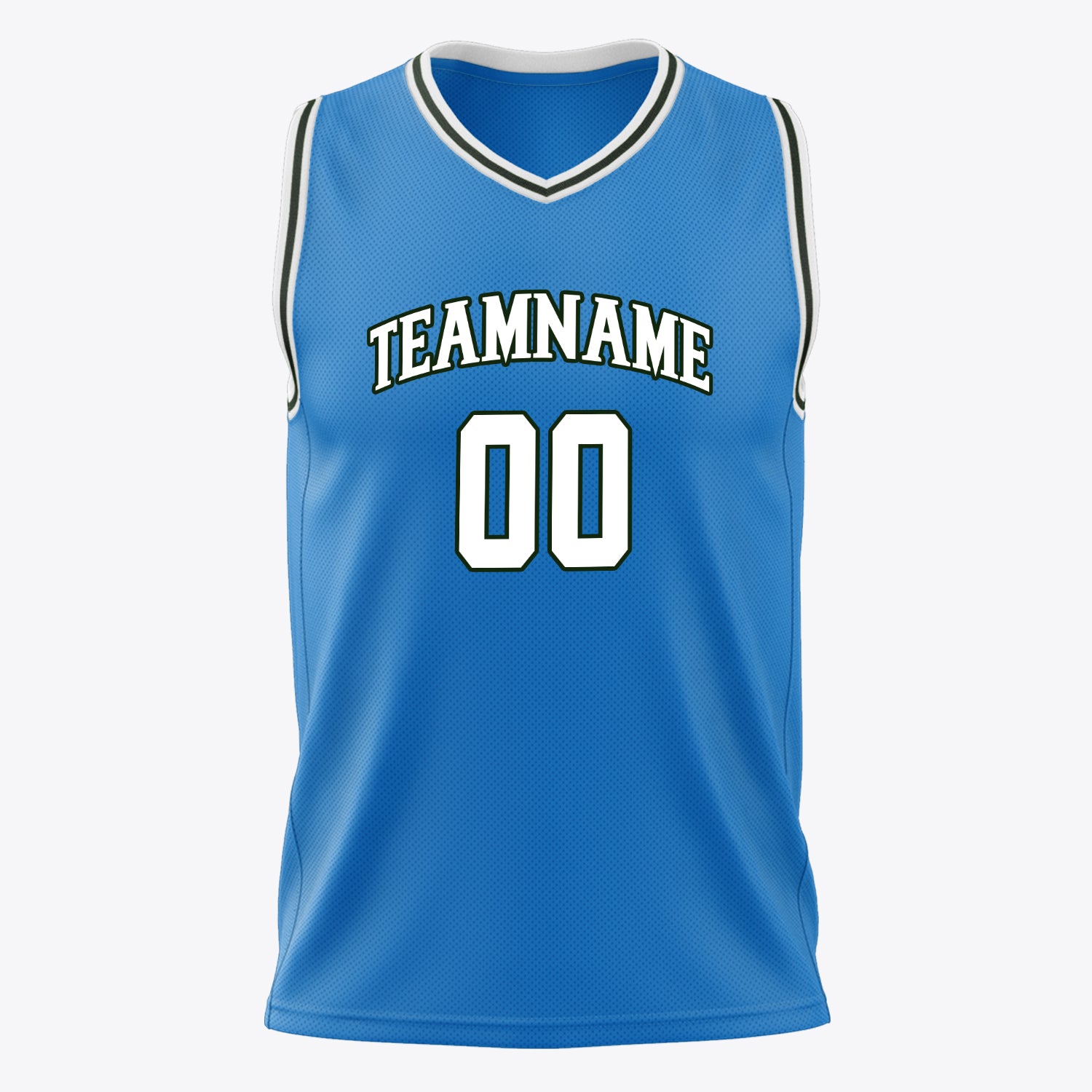 Custom Professional Blue White Basketball Jersey