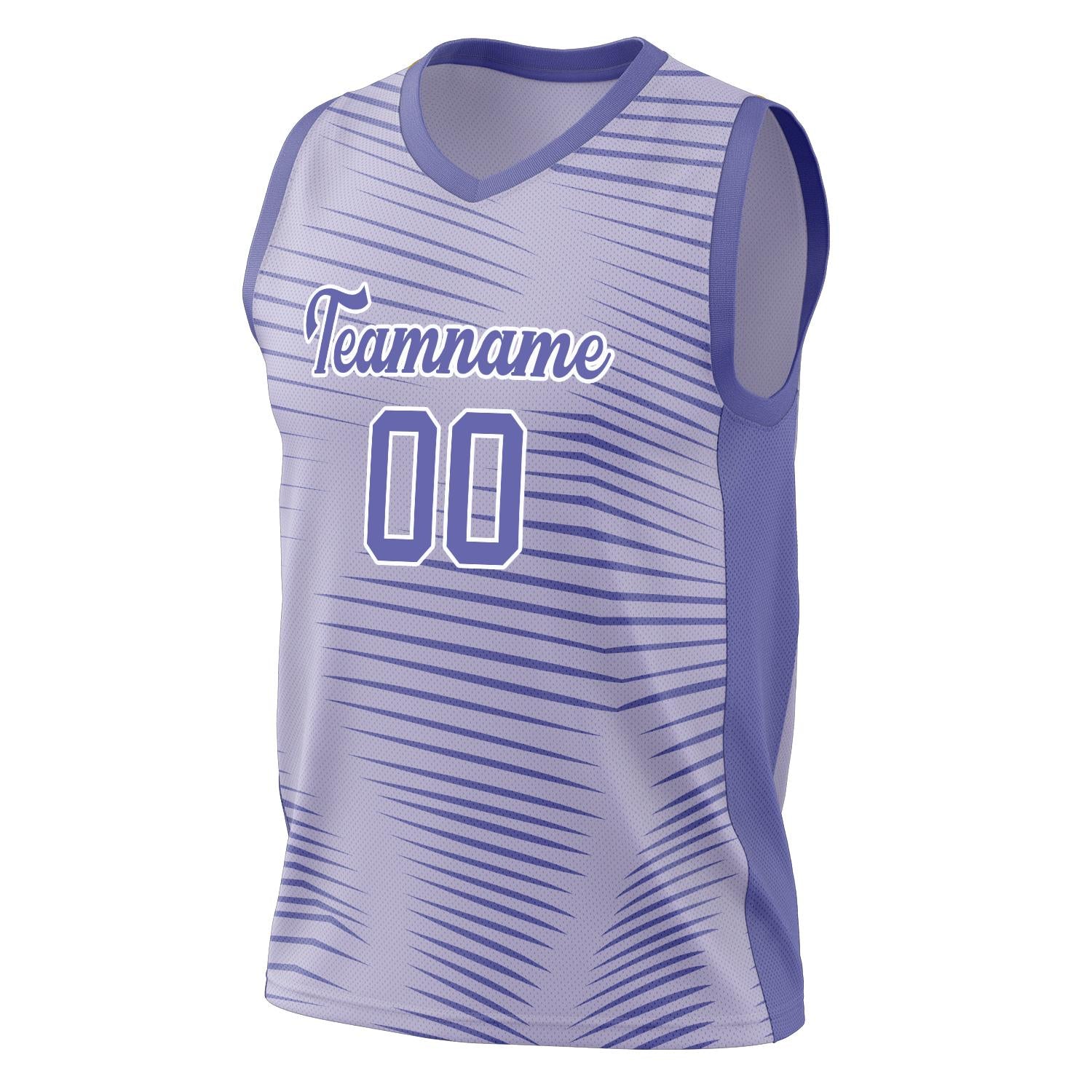 Custom Professional Purple White Basketball Jersey
