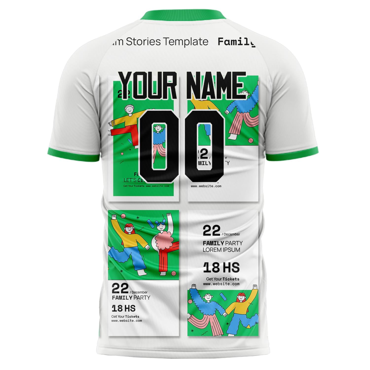 Benutzerdefiniertes Professionelles Weiß Kelly Grün Quittung Fußballtrikot