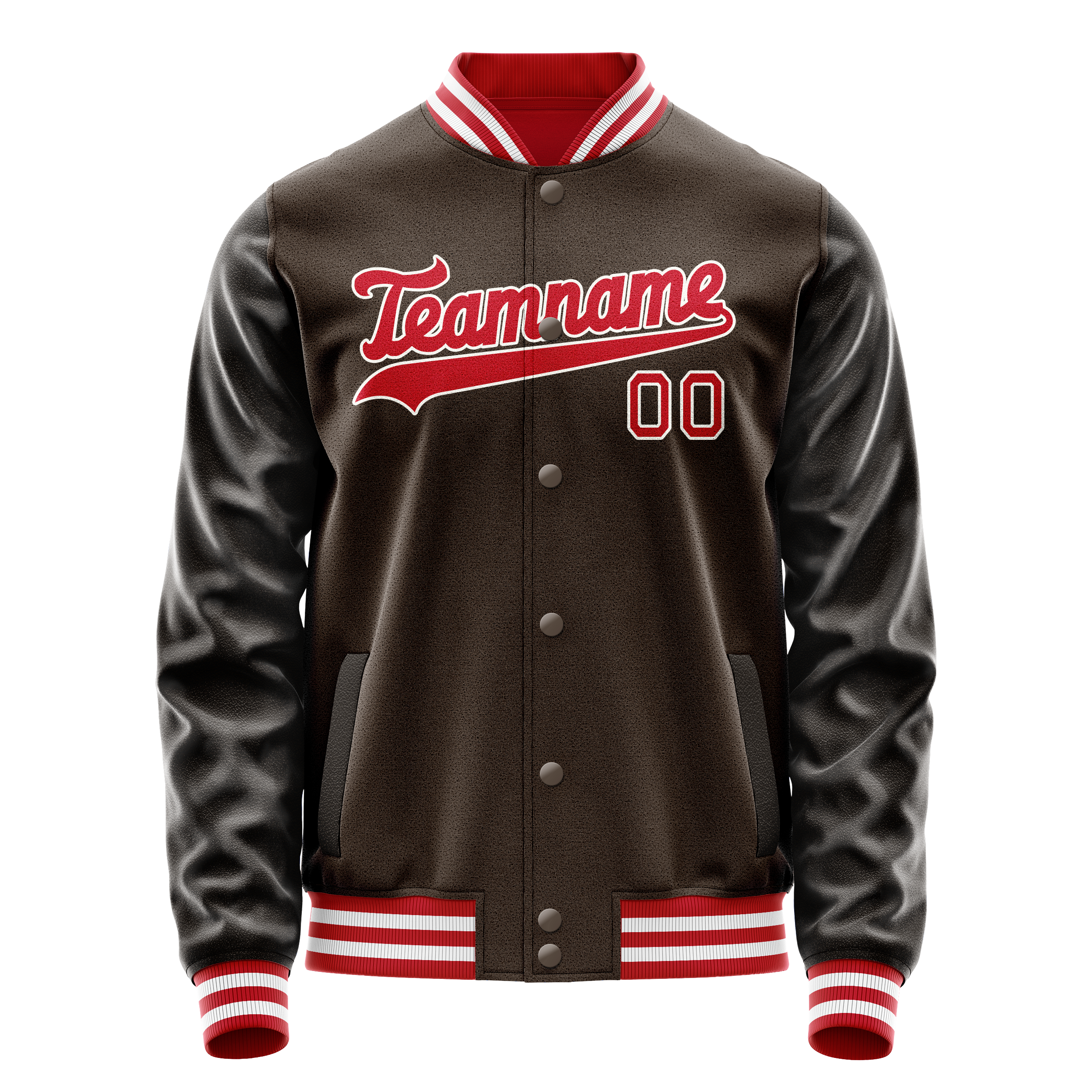 Tailored Brown Orange Jacket