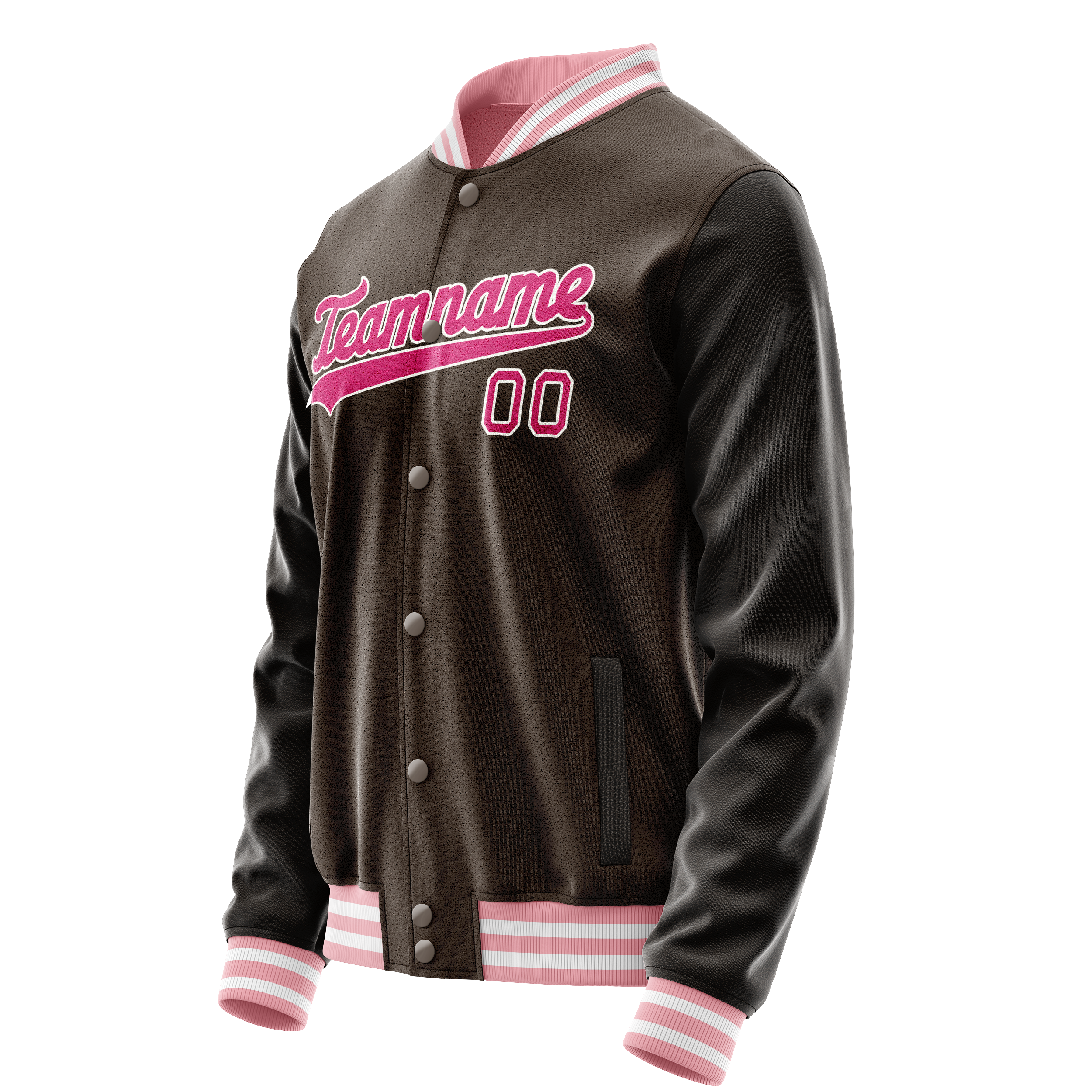 Tailored Brown Pink Jacket