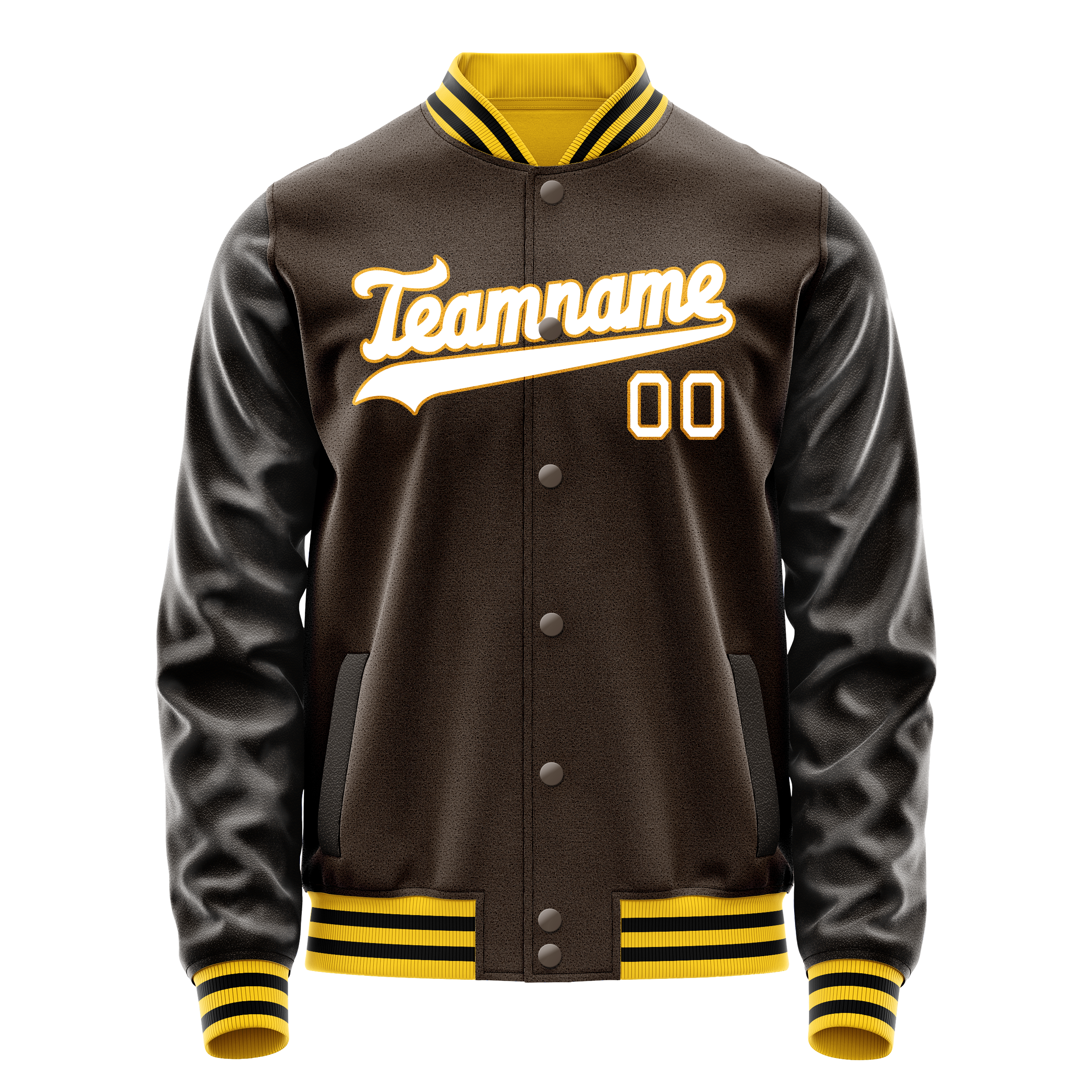 Tailored Brown White Jacket