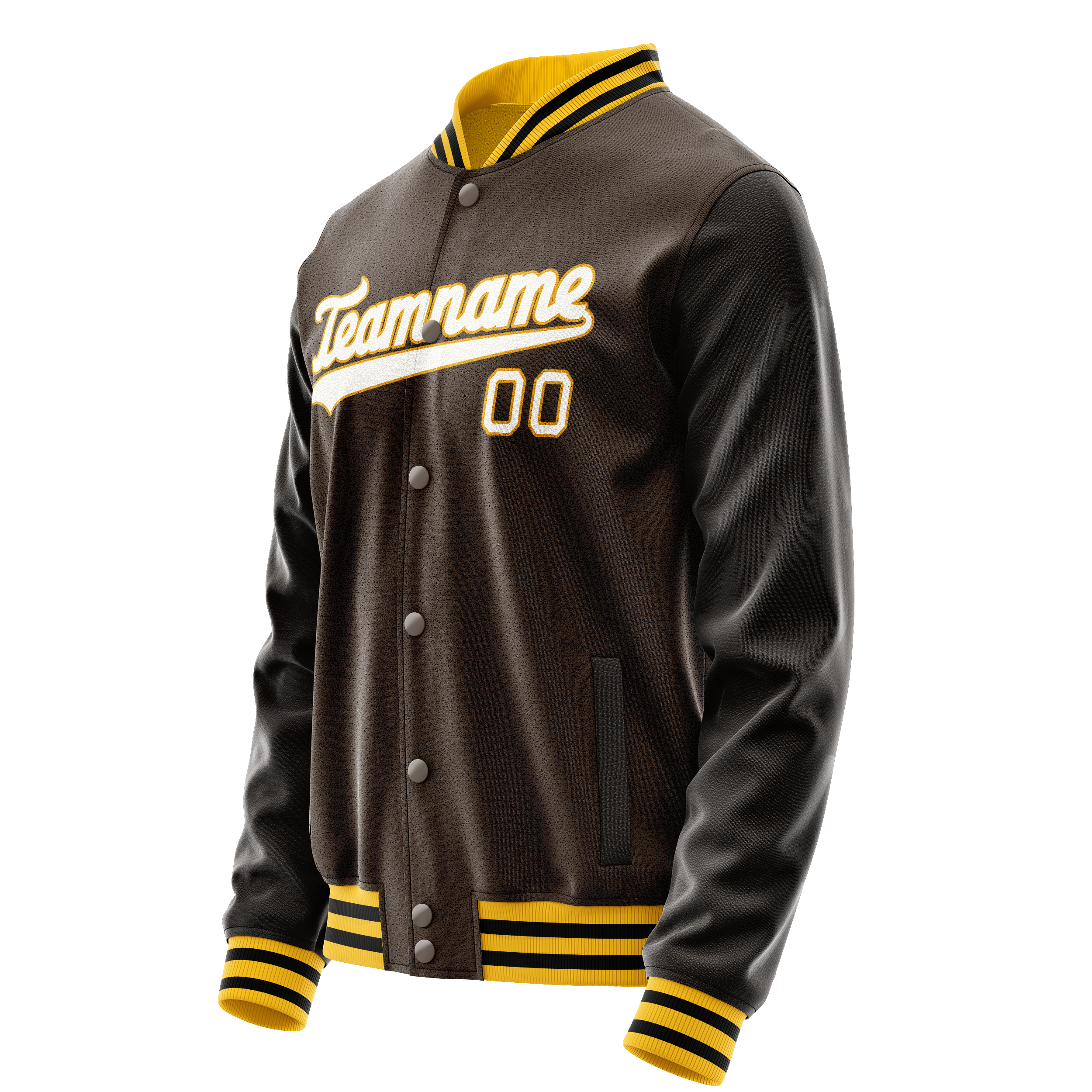 Tailored Brown White Jacket