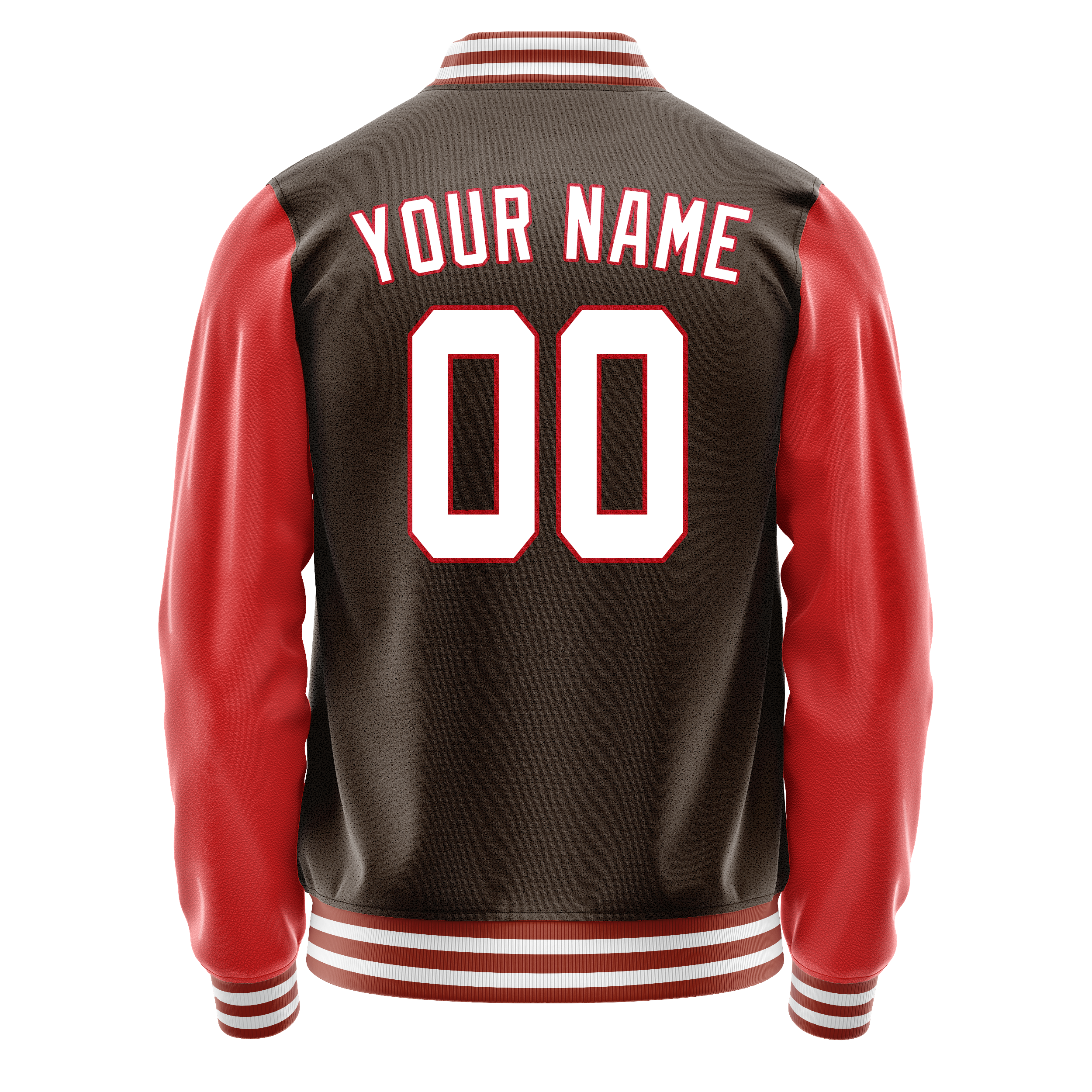 Tailored Brown Texas Orange Jacket