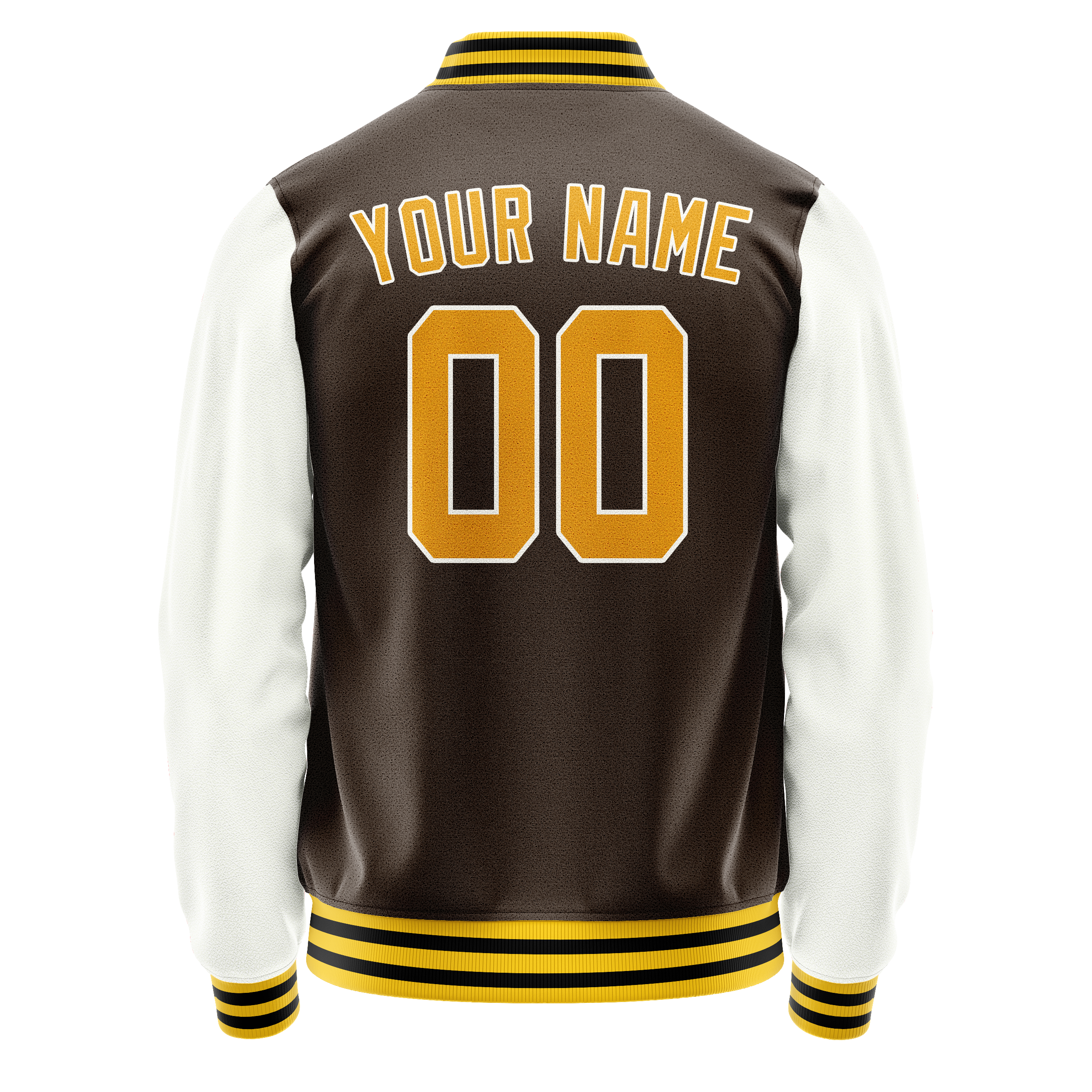 Tailored Brown White Jacket