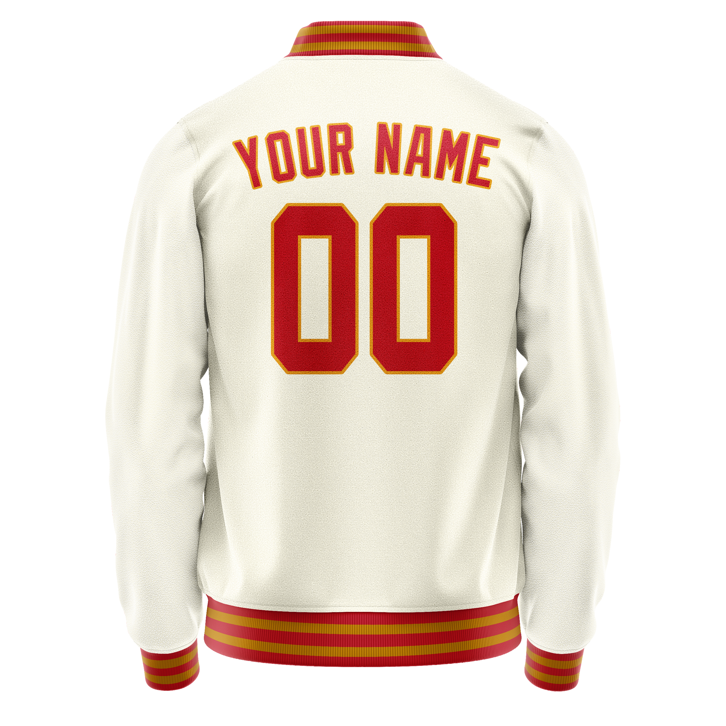 Tailored Cream Orange Jacket