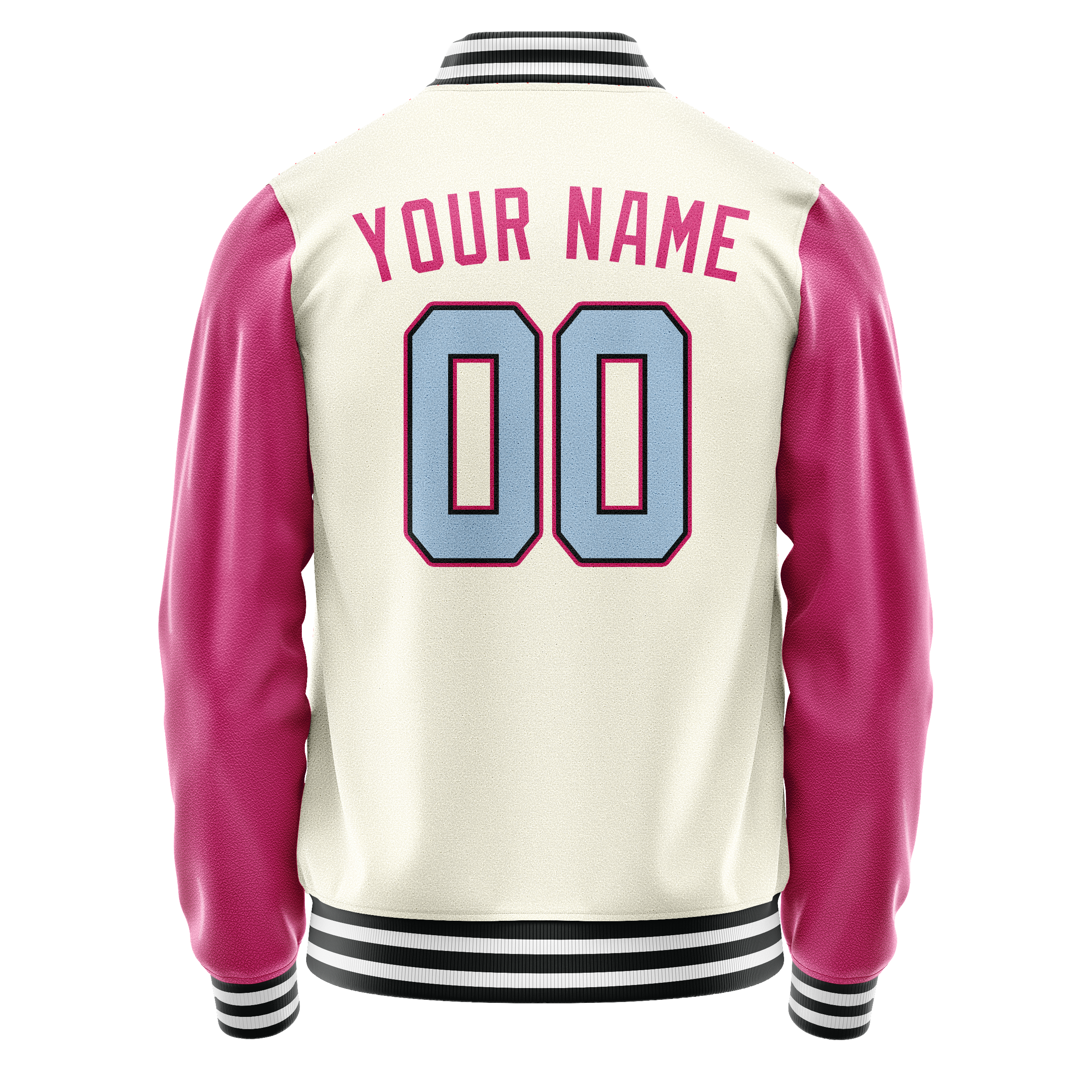 Maßgeschneidertes Creme Rosa Jacke