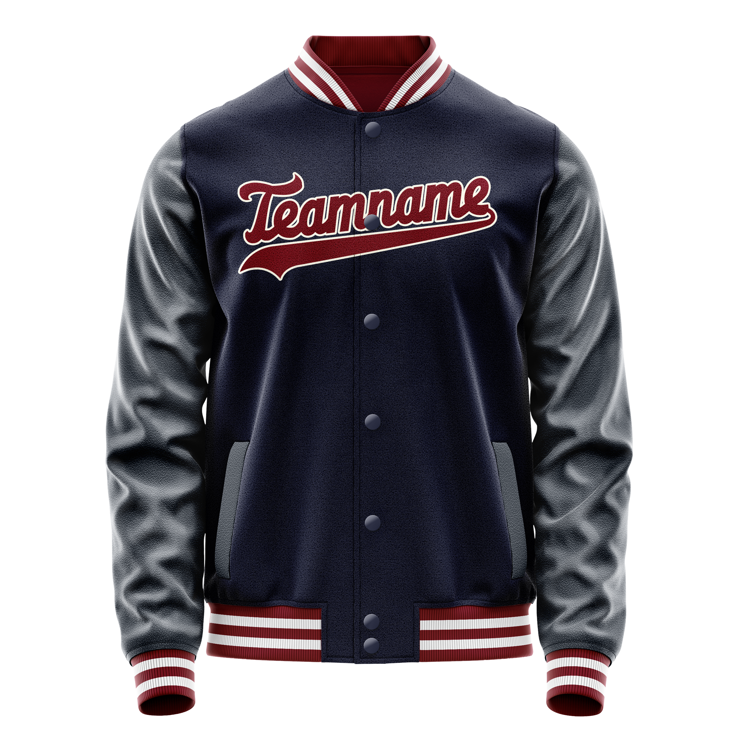 Tailored Navy Blue Crimson Jacket