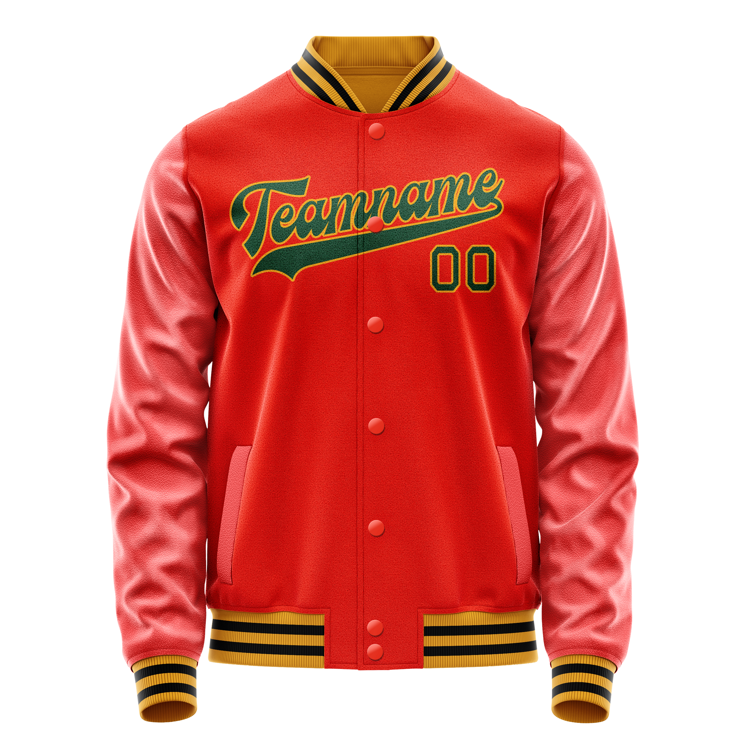 Tailored Orange Black Jacket