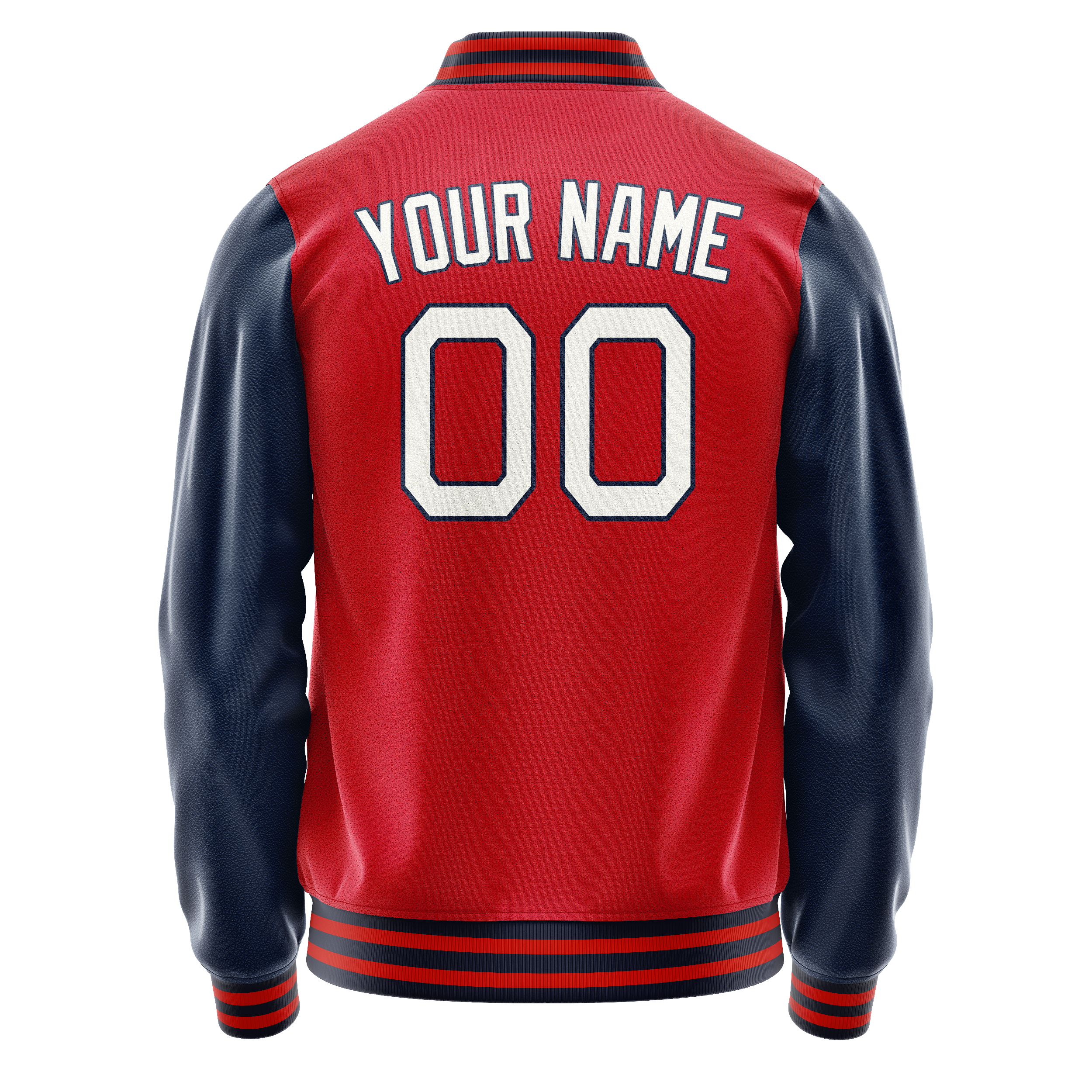 Maßgeschneidertes Rot Königsblau Jacke