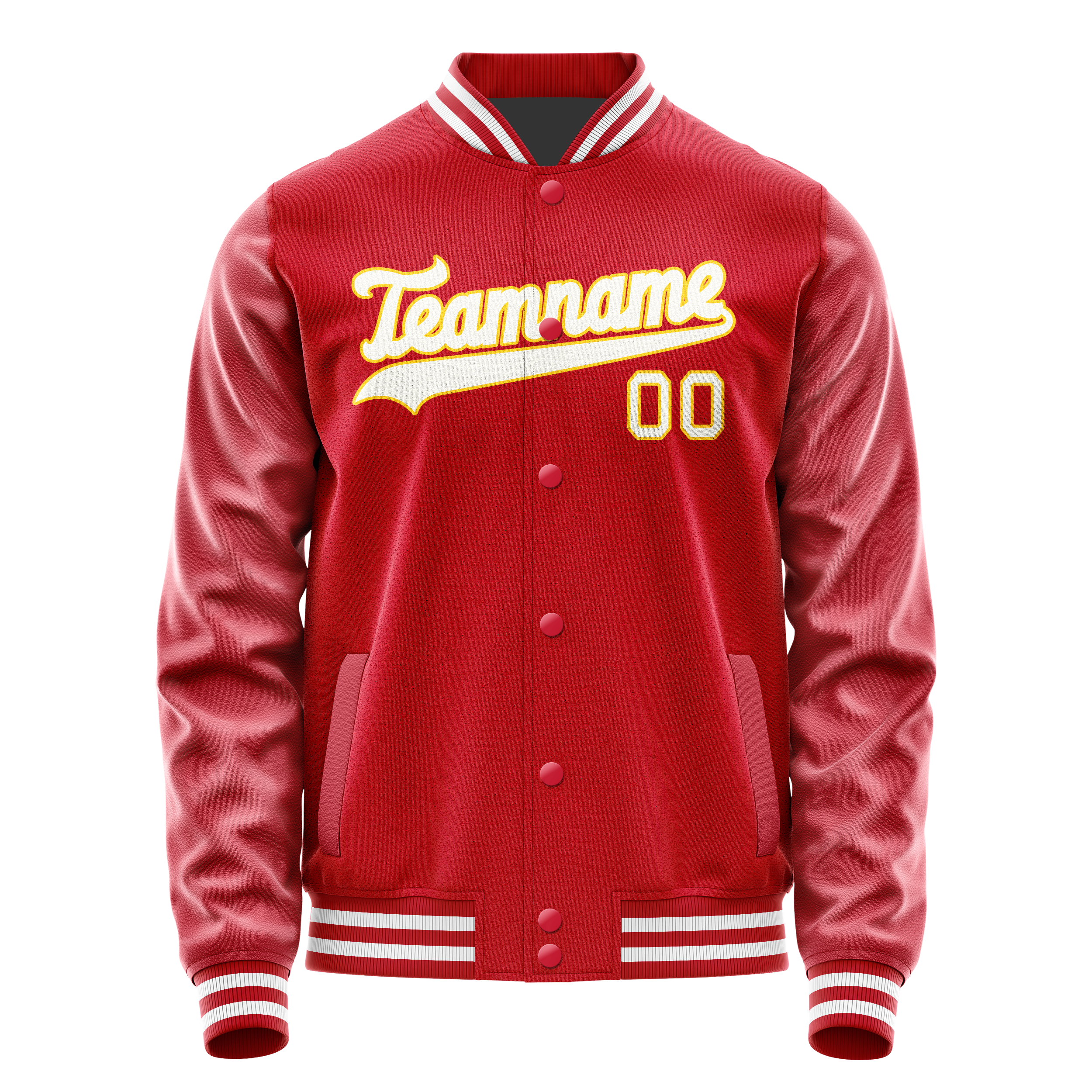 Tailored Red Gold Jacket