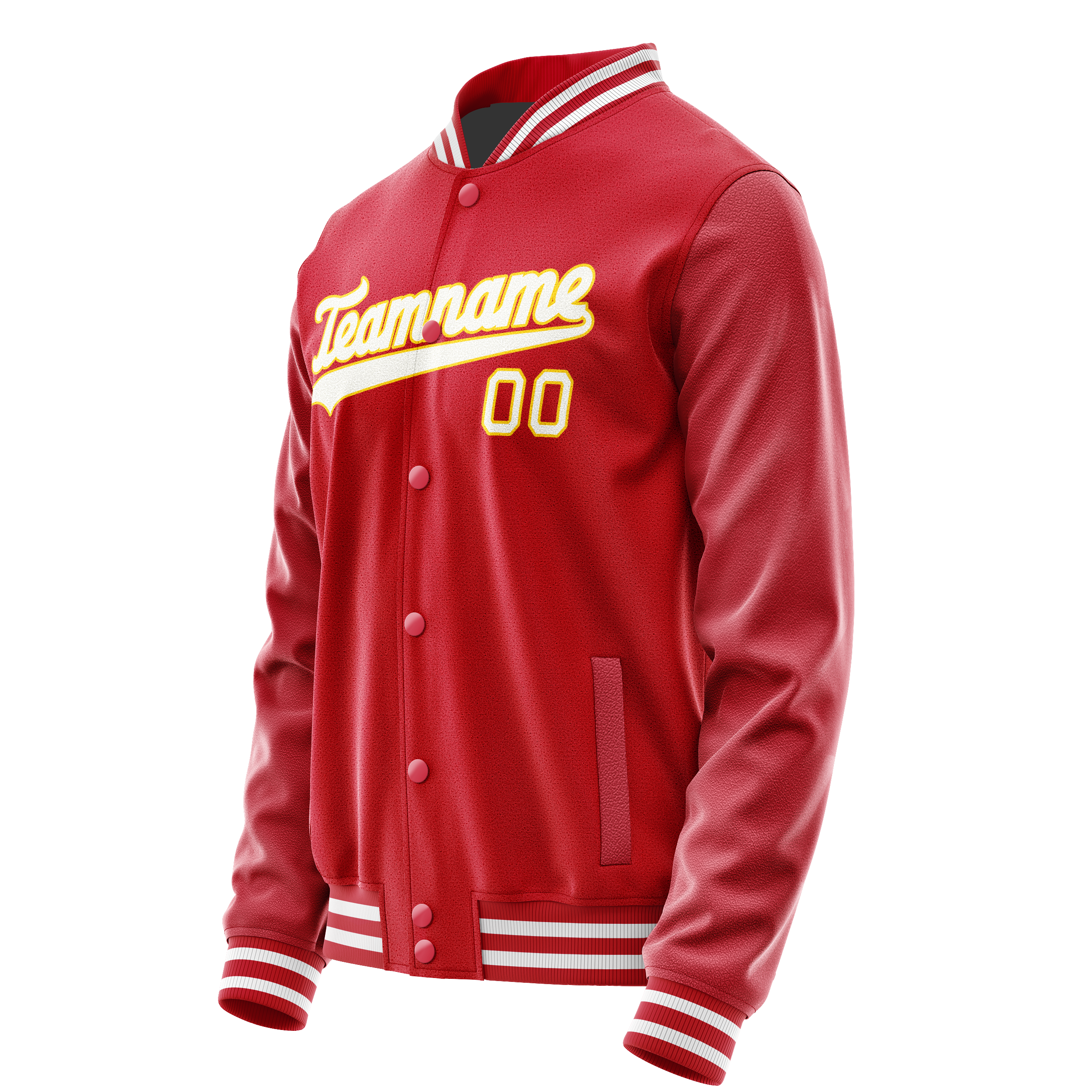 Tailored Red Gold Jacket