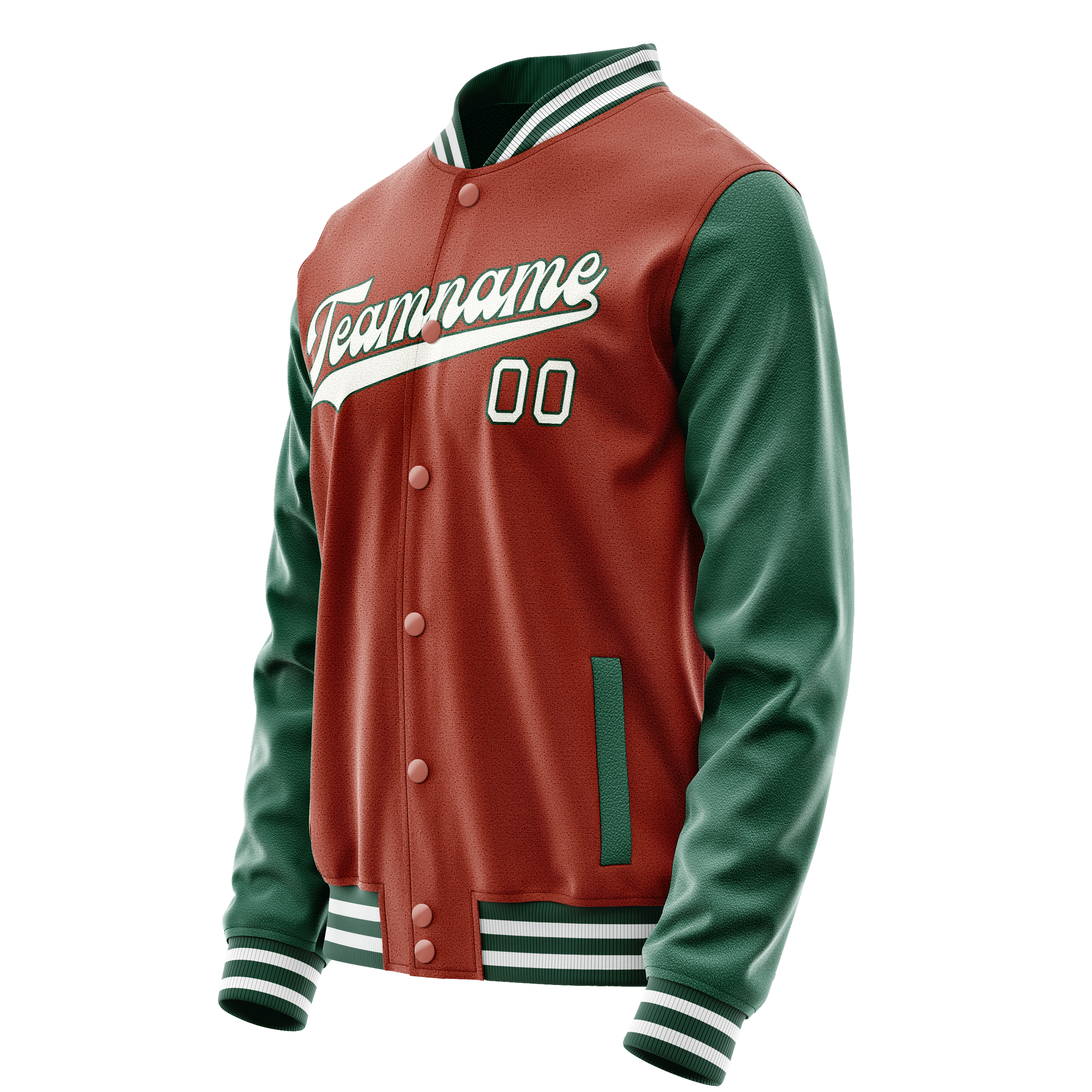 Tailored Texas Orange Kelly Green Jacket