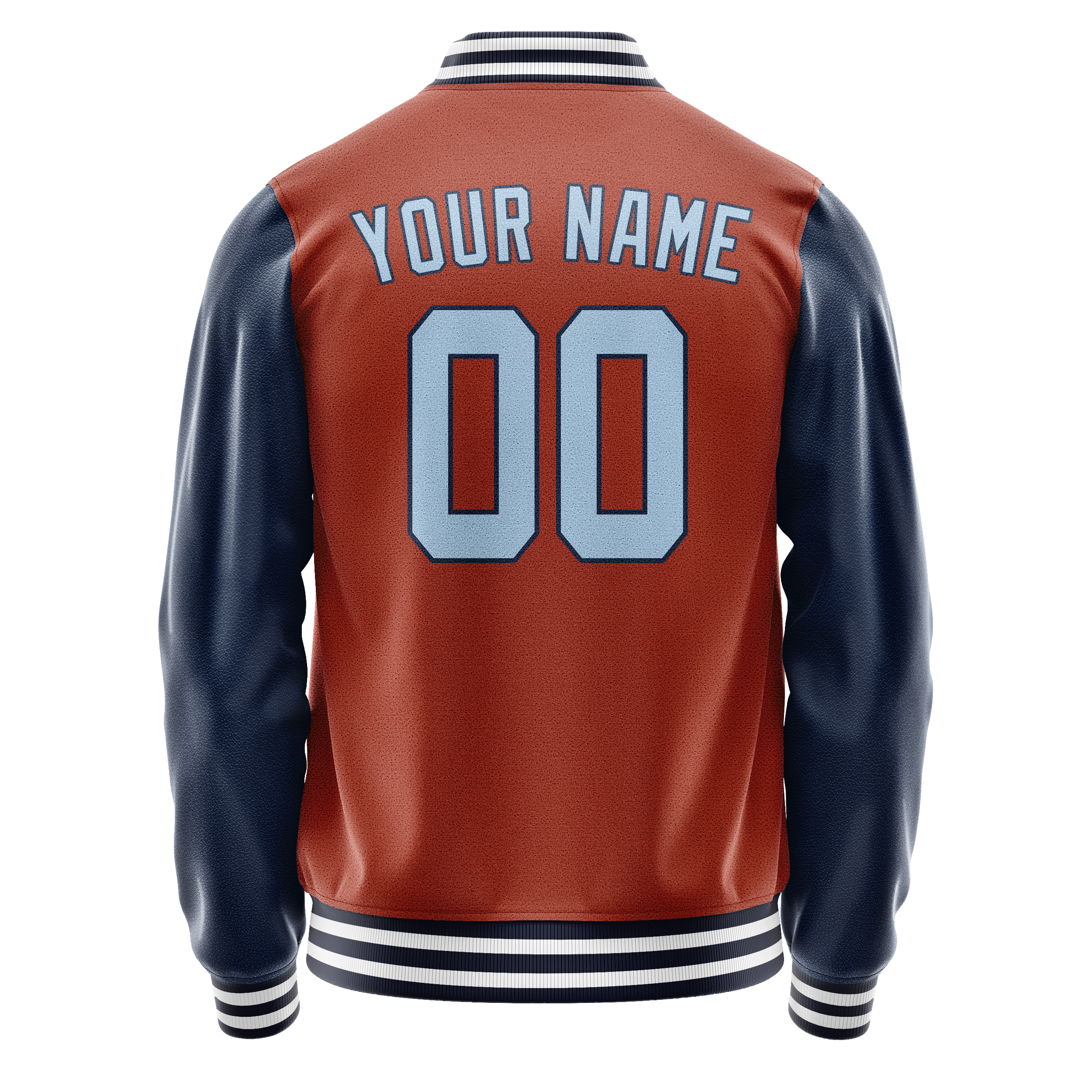 Tailored Texas Orange Navy Blue Jacket