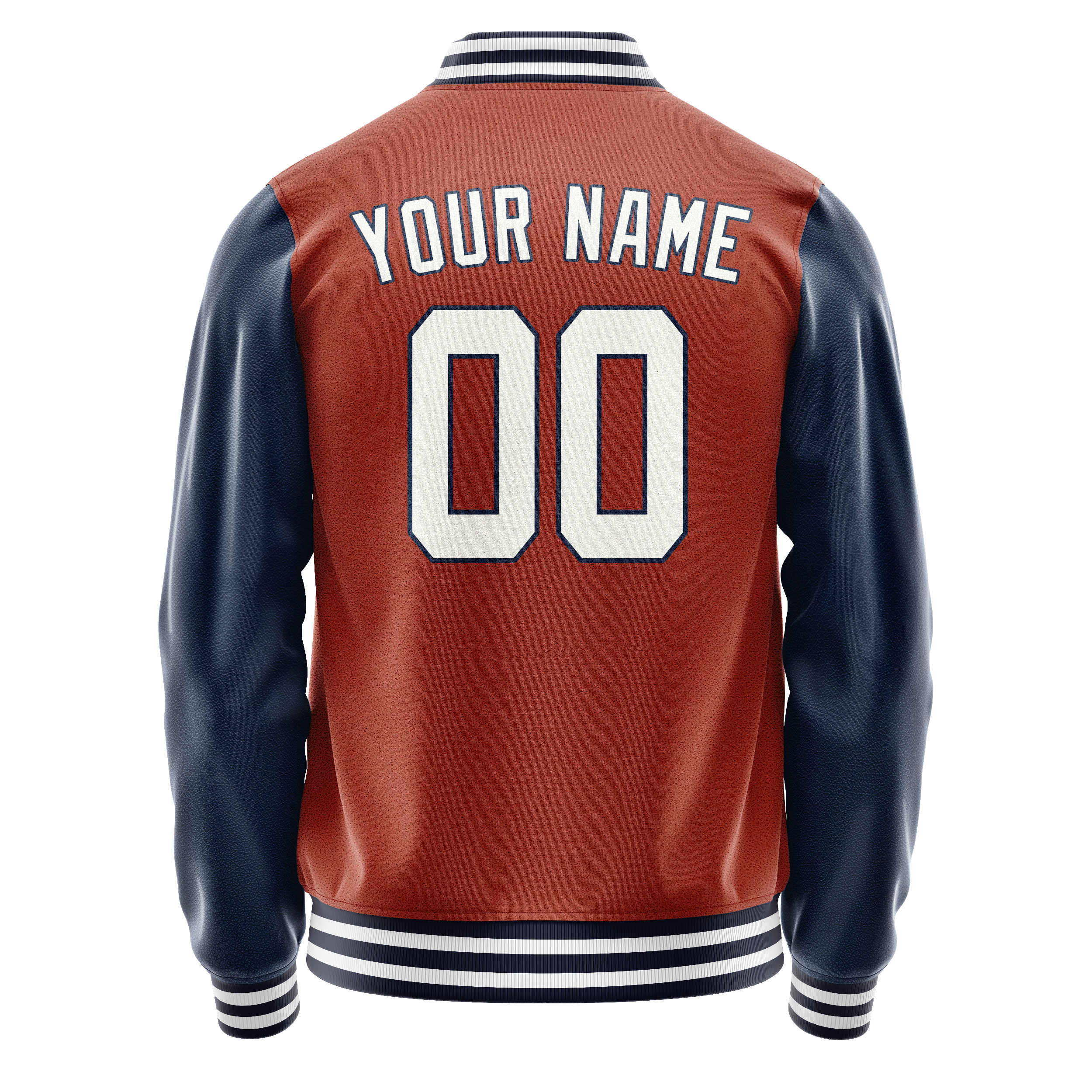 Tailored Texas Orange Navy Blue Jacket