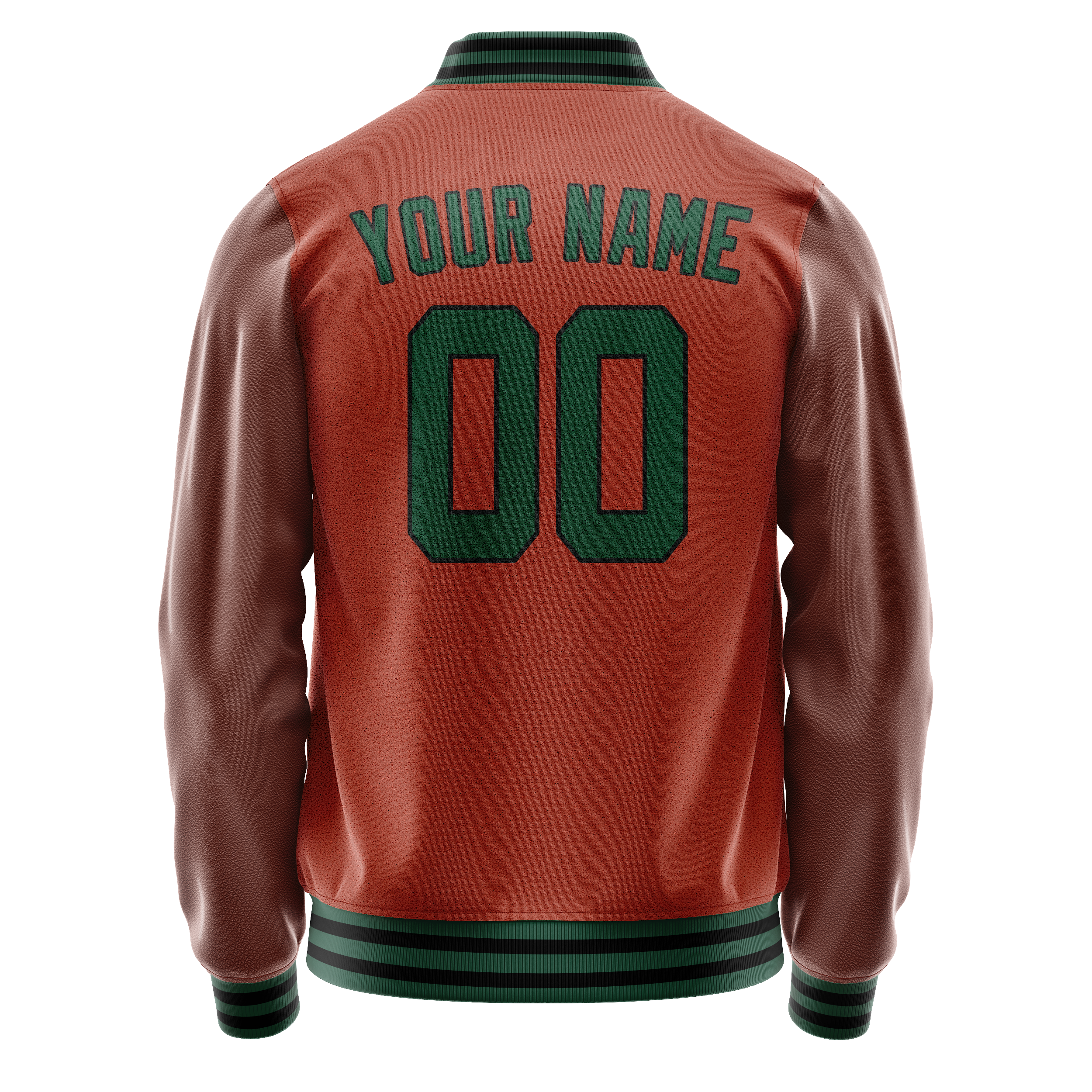 Custom Made Texas Orange Teal Jacket