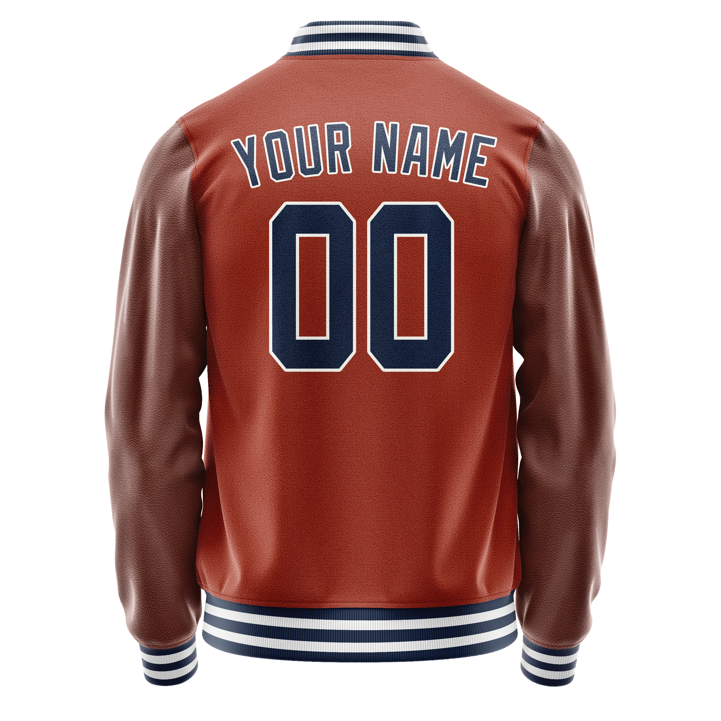 Tailored Texas Orange Navy Blue Jacket